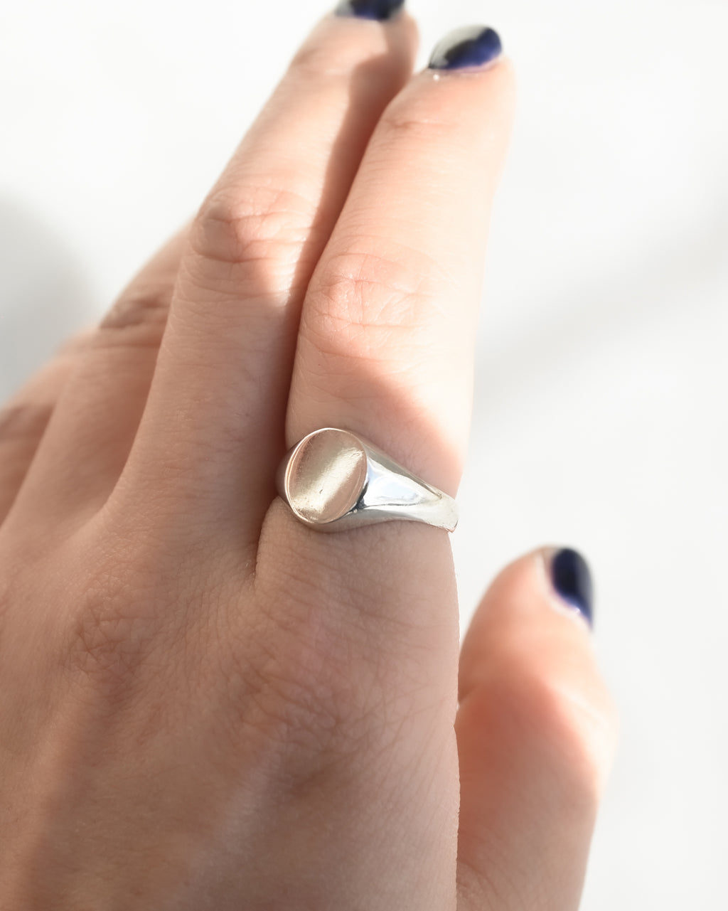 Signet Silver Ring (11.5号)