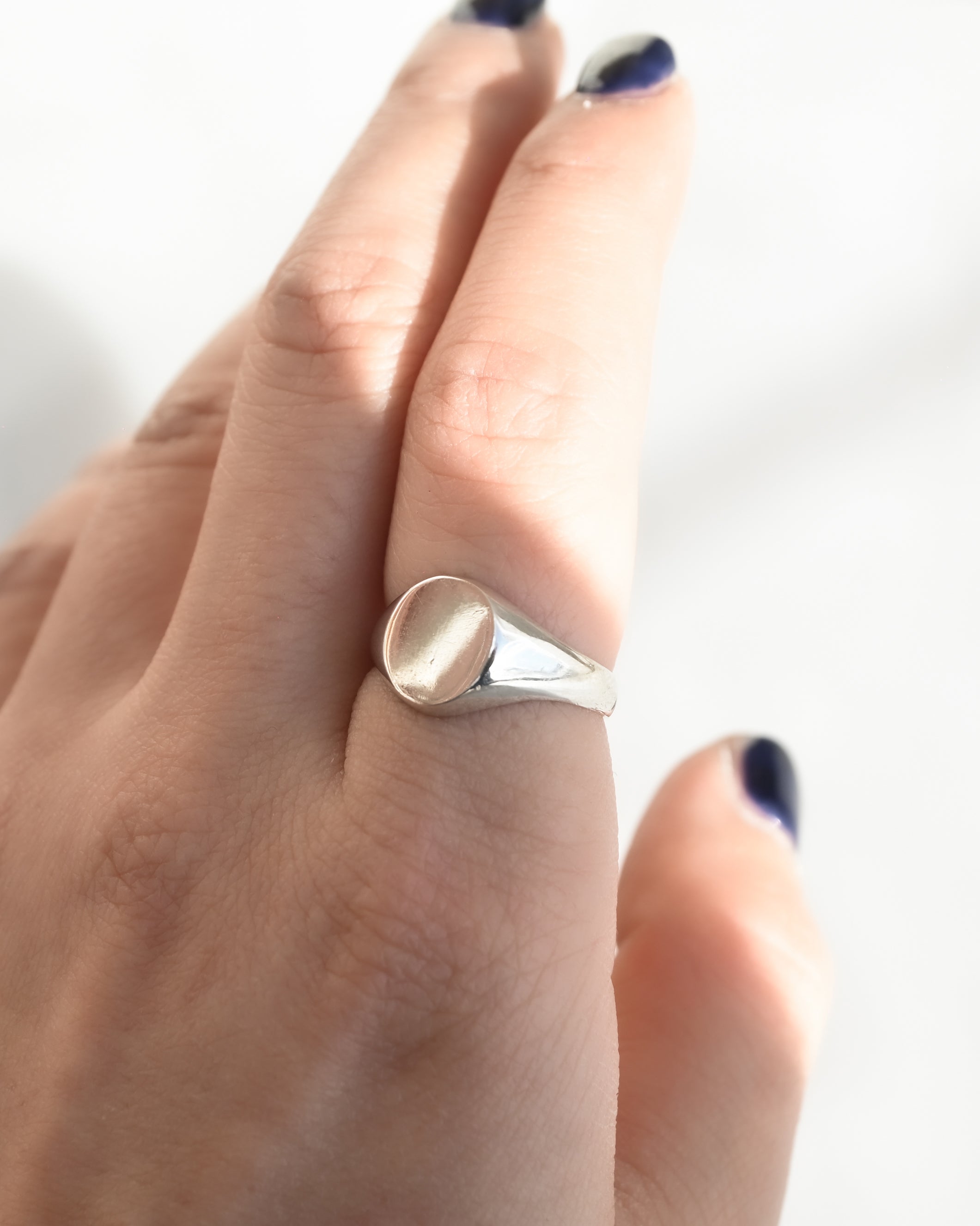 Signet Silver Ring (11.5号)