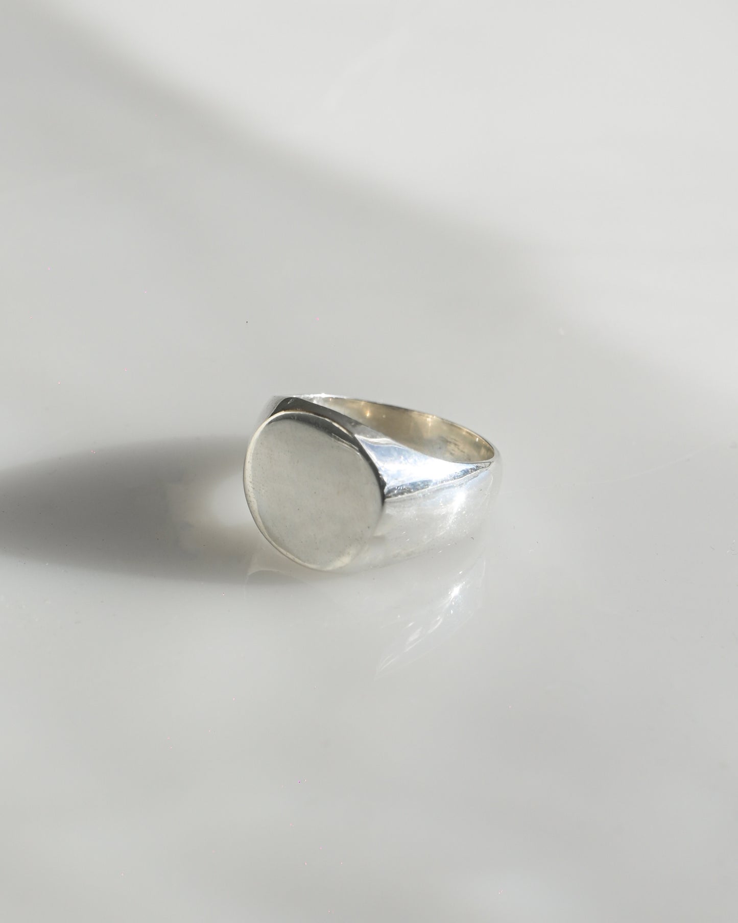 Signet Silver Ring (16号)