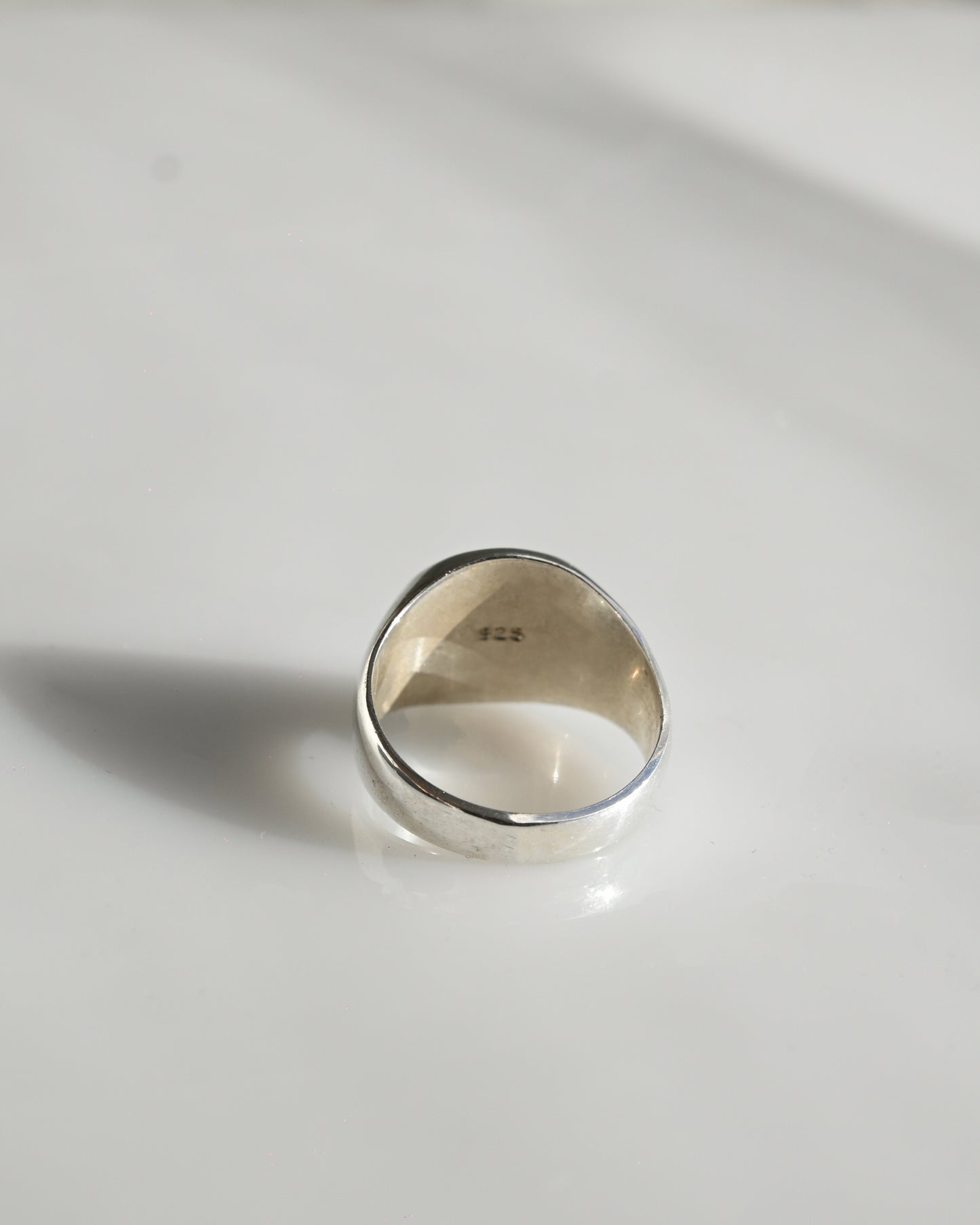 Signet Silver Ring (16号)