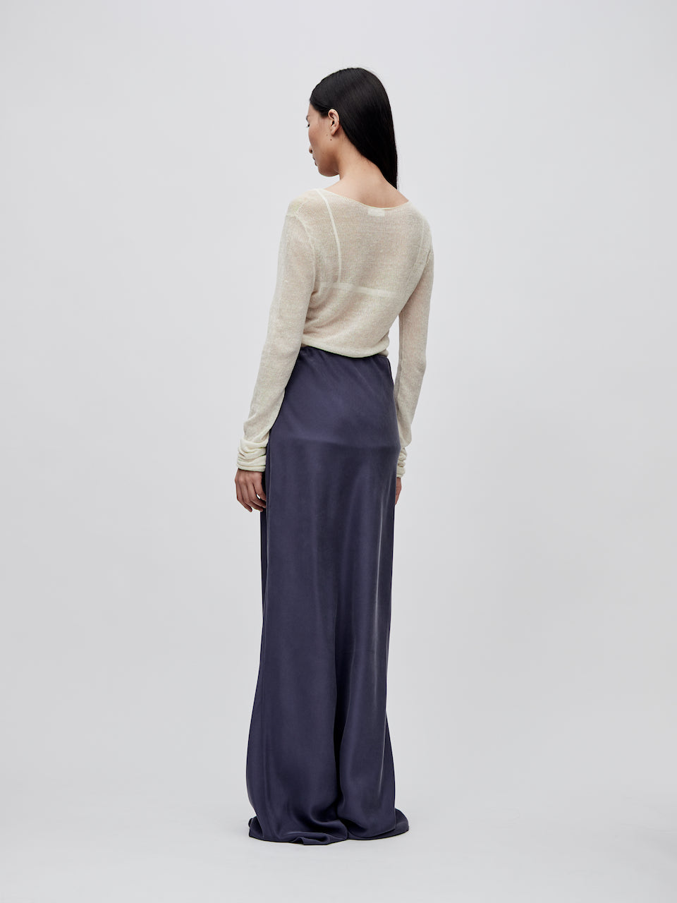 "RUOHAN" Dusk Blue Kos Skirt