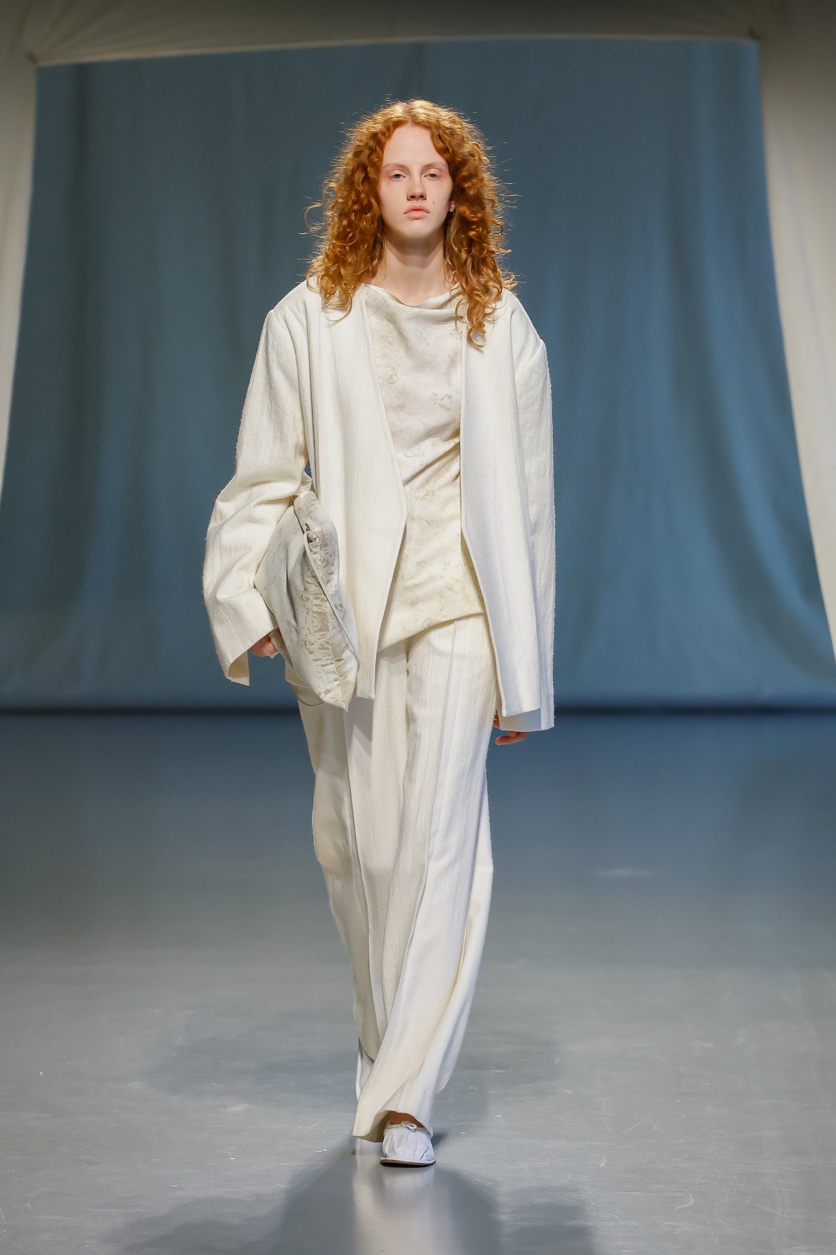 "RUOHAN" White Avonia Tailored Pants