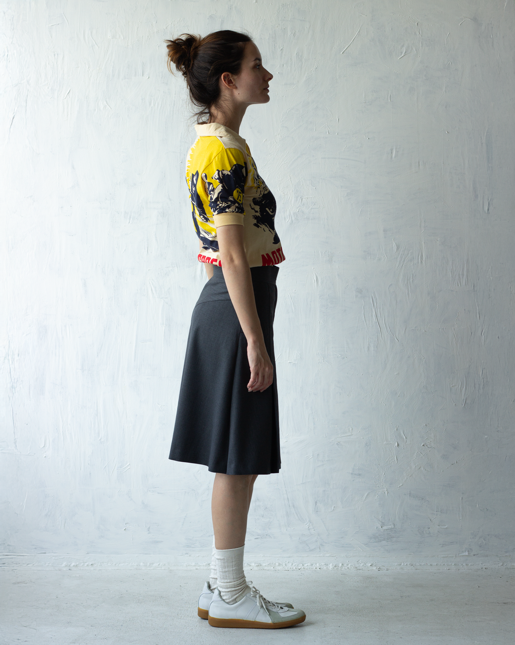 404 Pleated Culotte Skirt