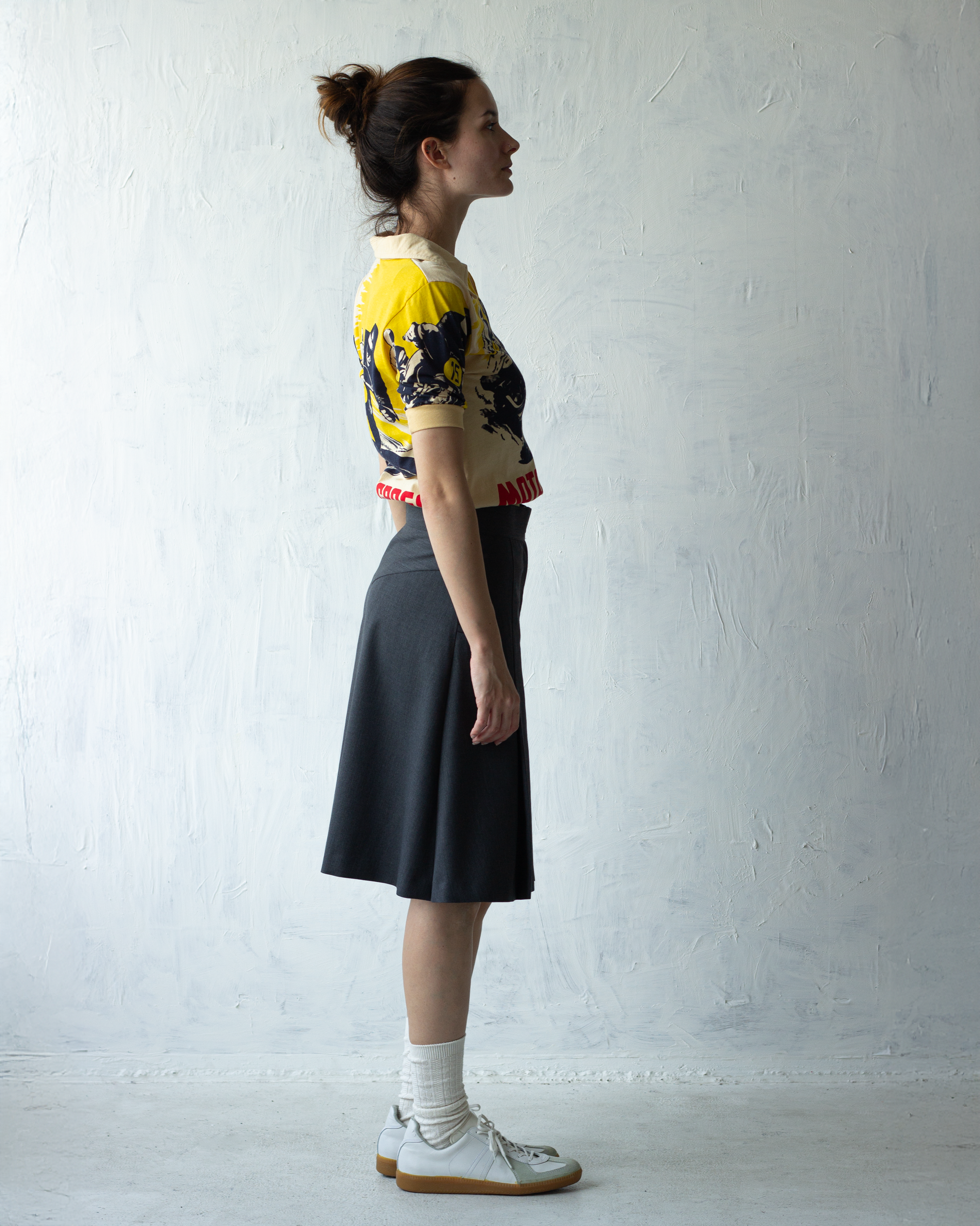 404 Pleated Culotte Skirt