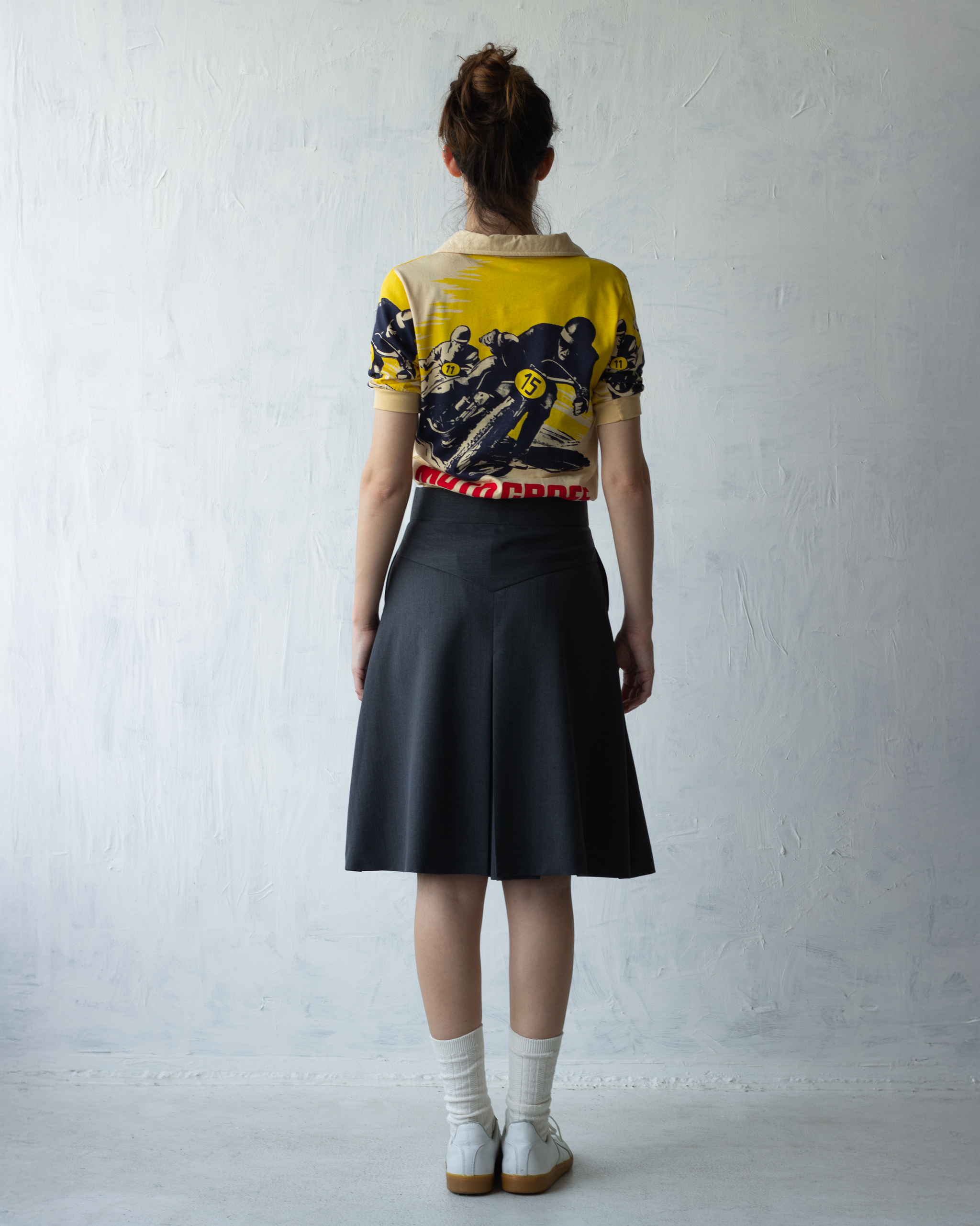 404 Pleated Culotte Skirt
