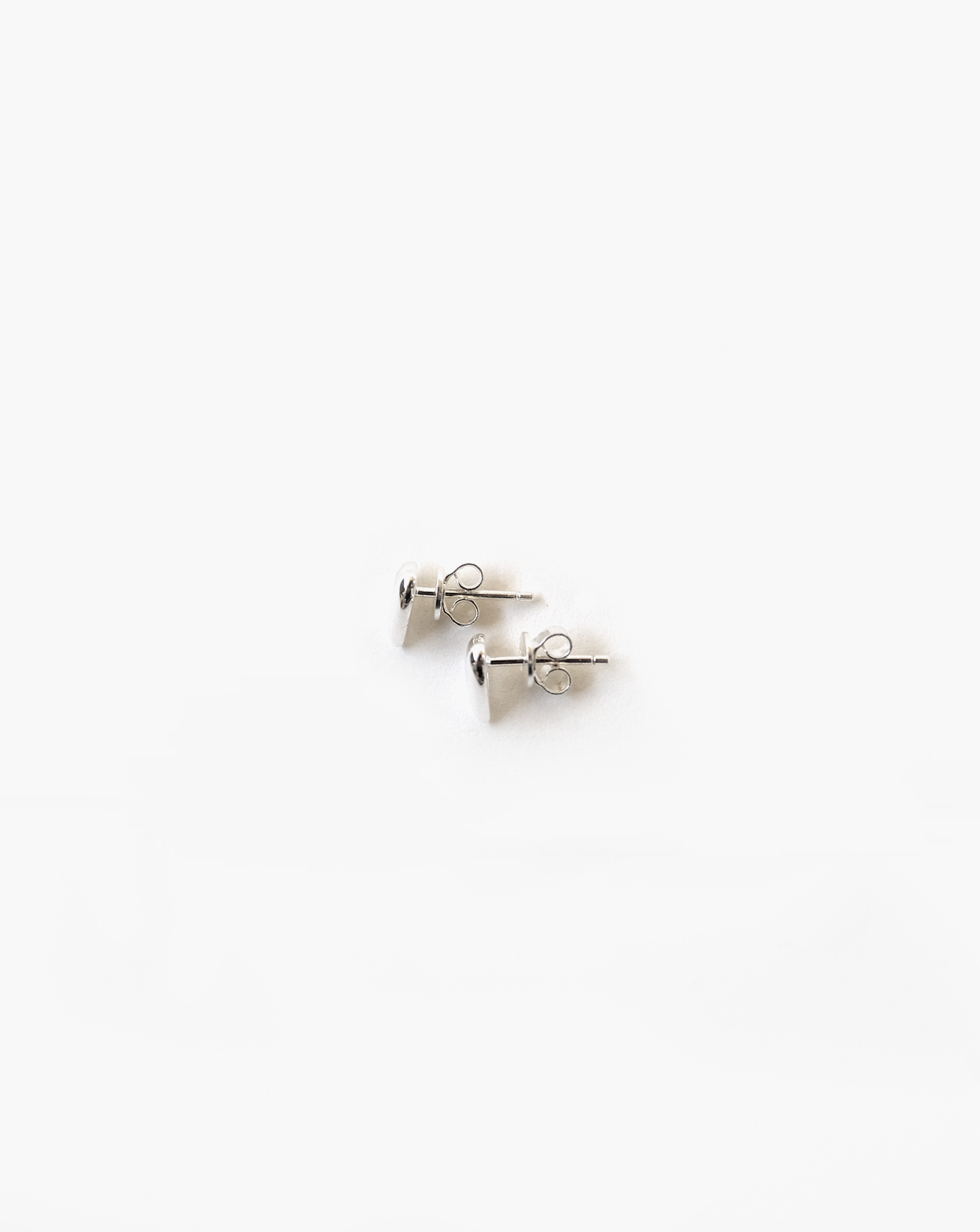 Silver Heart Earrings