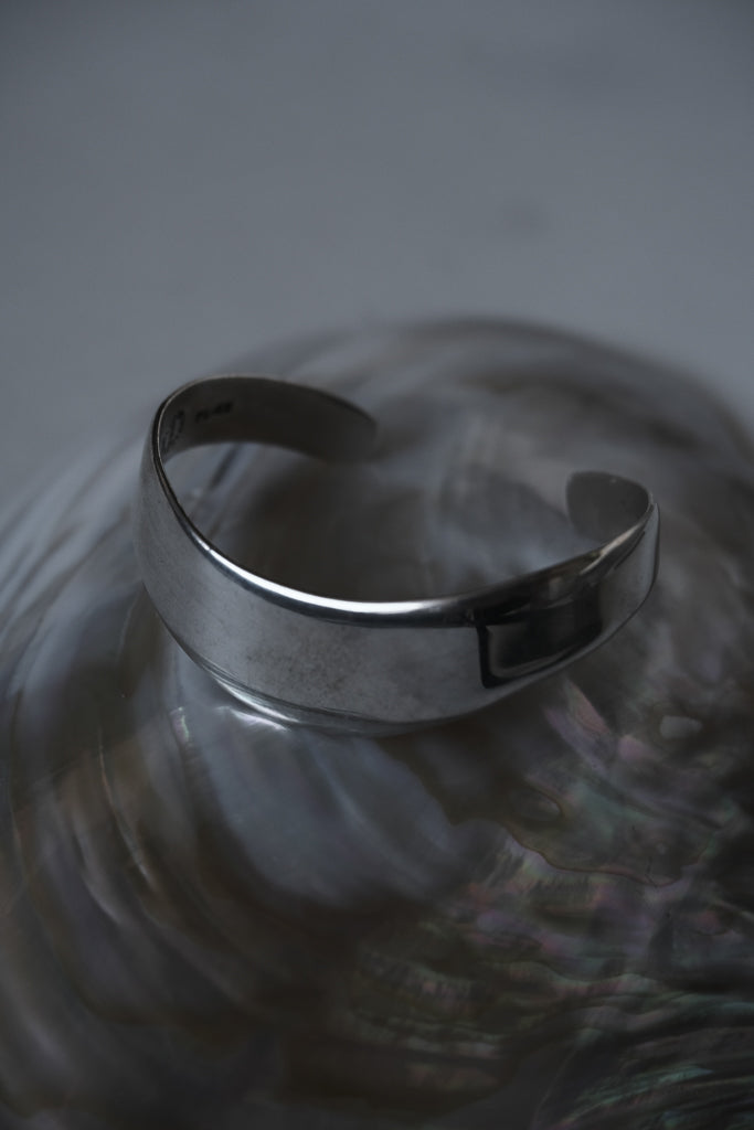 Silver Bangle Made In Mexico