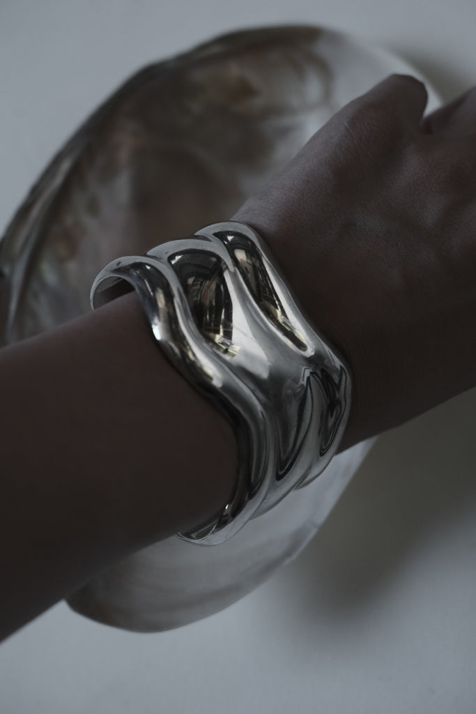 Silver Bangle Made In Mexico