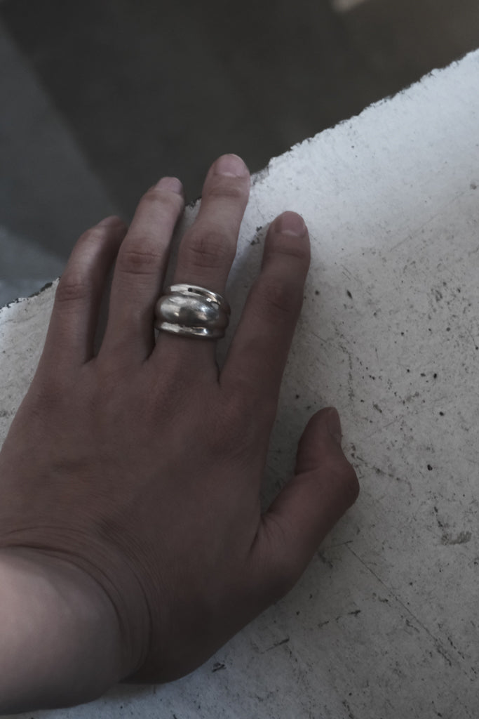 Dome Band Ring - 14号