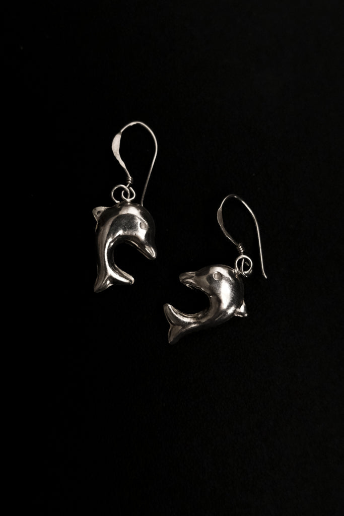 Dolphin Dangle Earrings