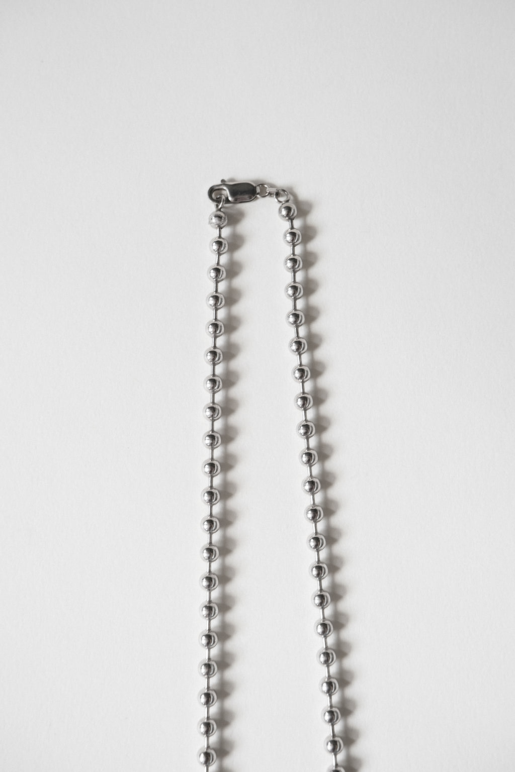 Silver Ball Necklace