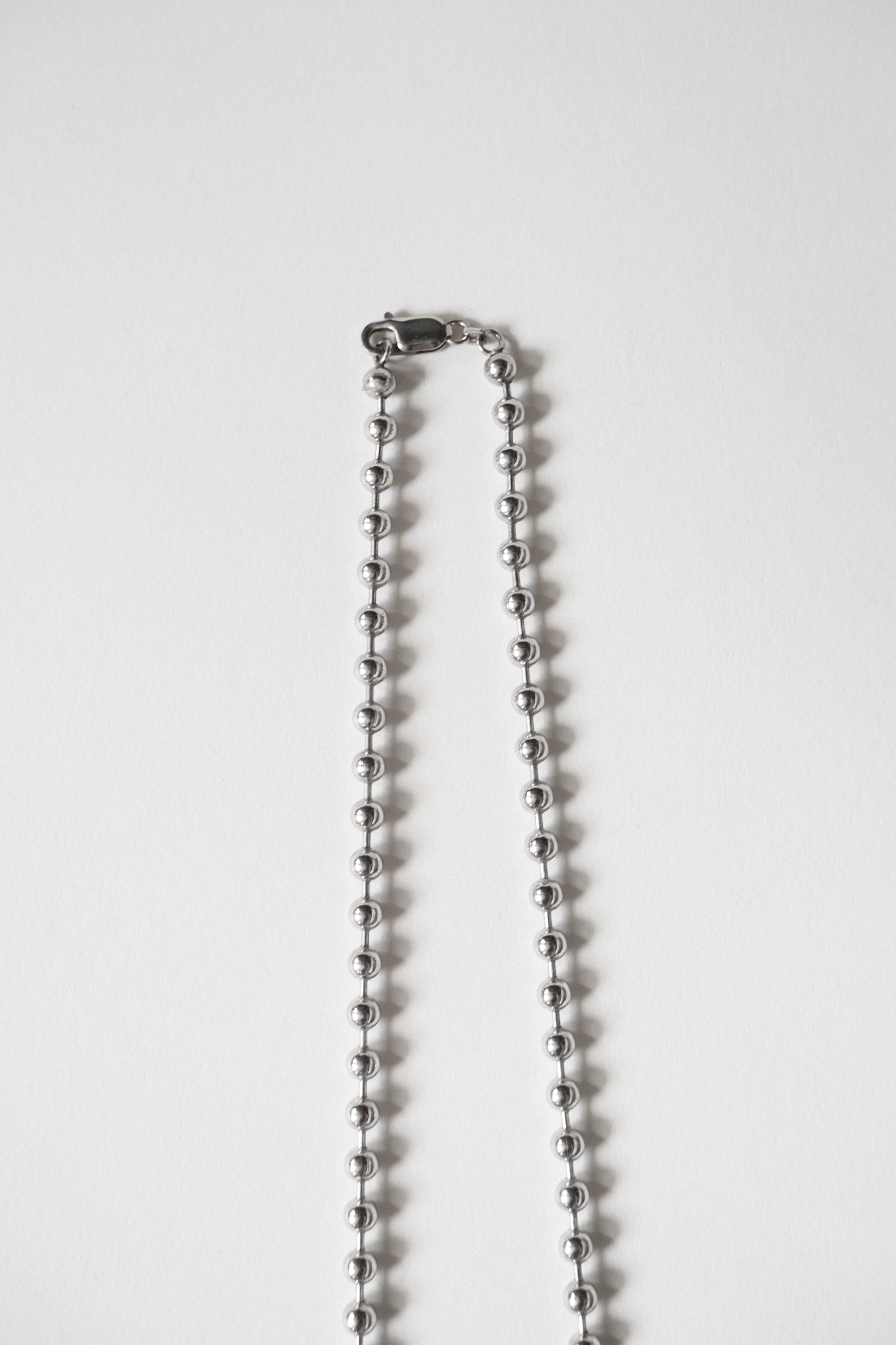 Silver Ball Necklace