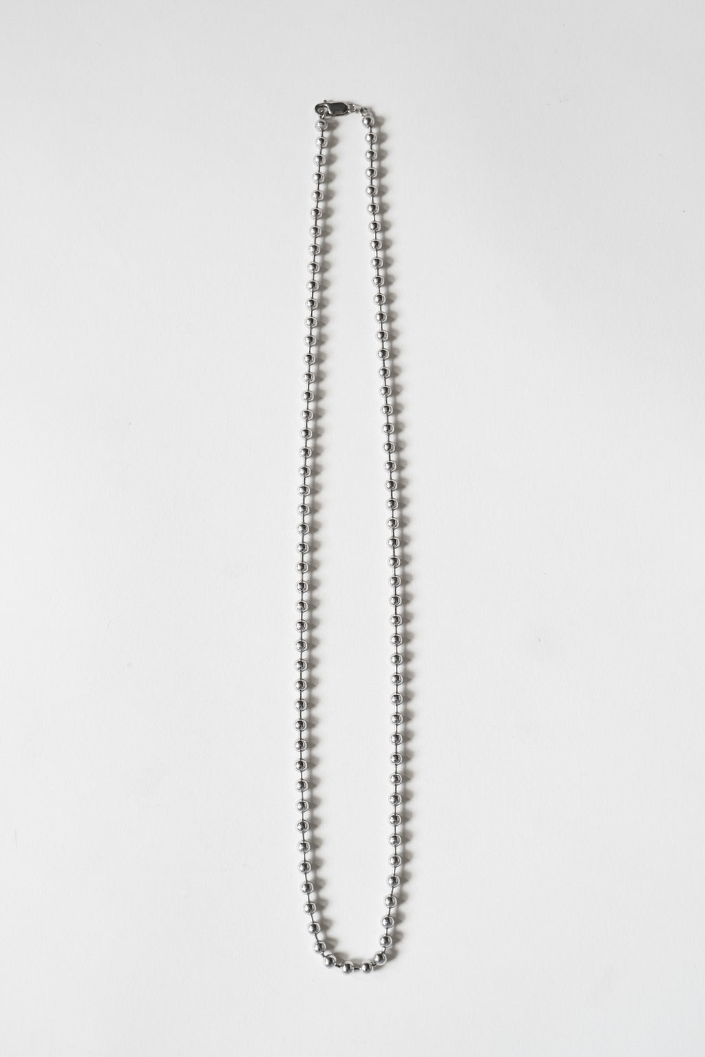 Silver Ball Necklace