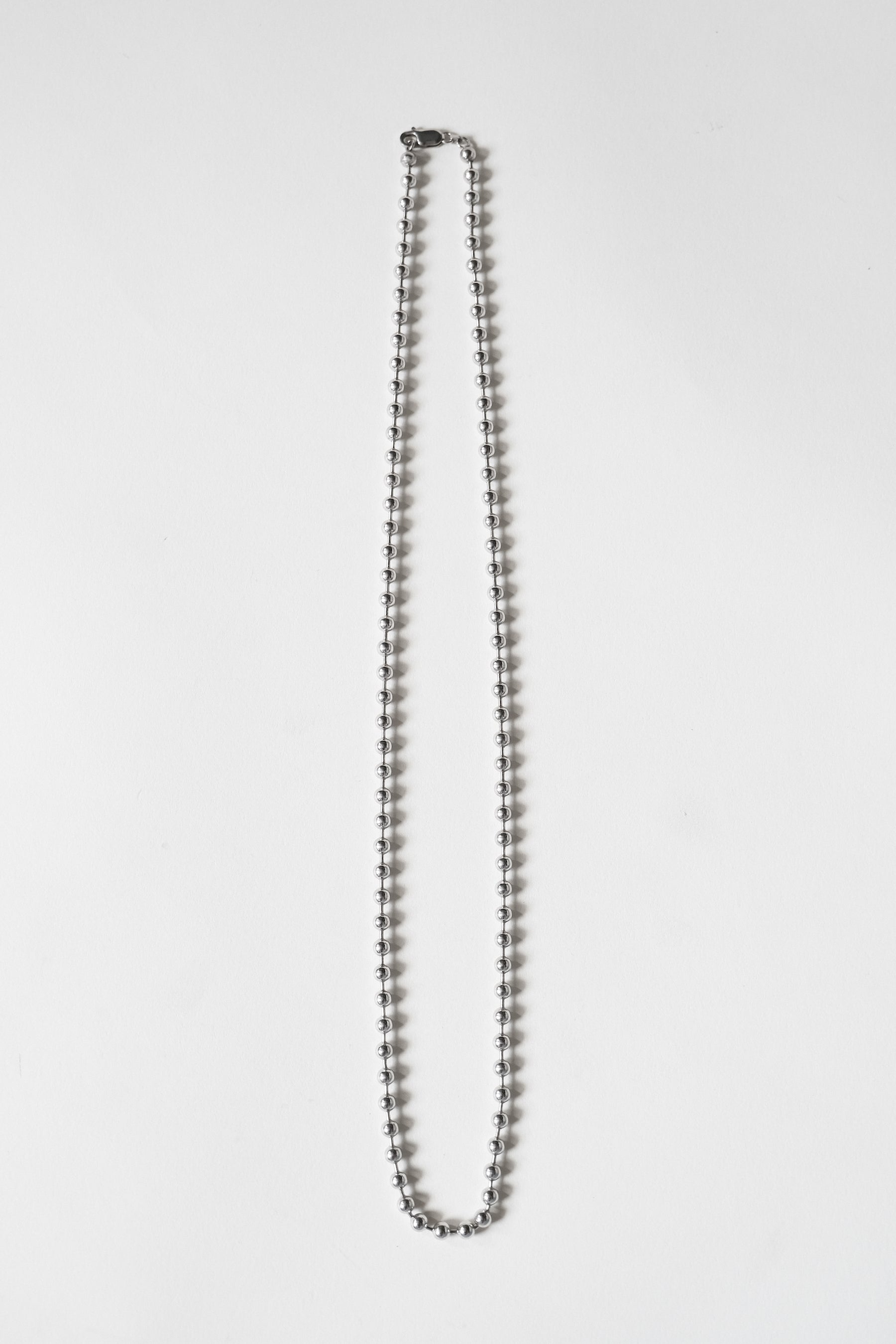 Silver Ball Necklace