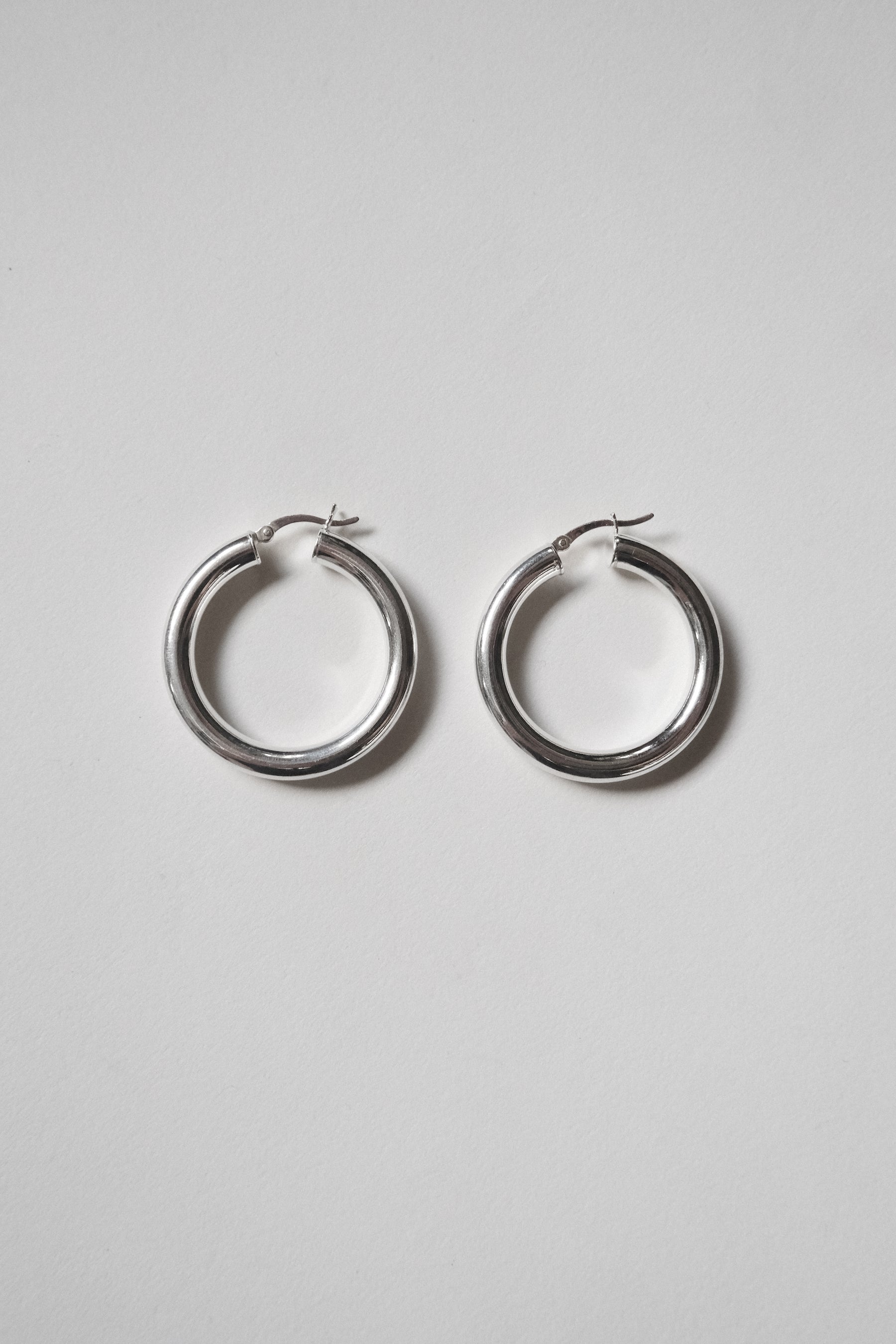 Silver Hoops - 15 / 20 / 25mm