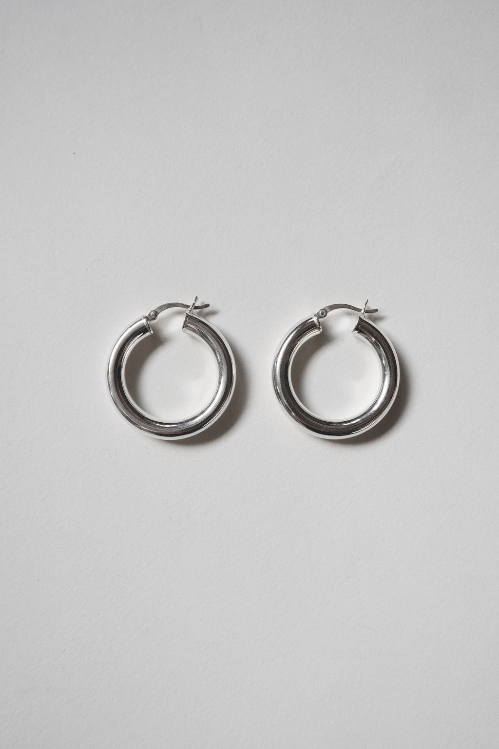 Silver Hoops - 15 / 20 / 25mm