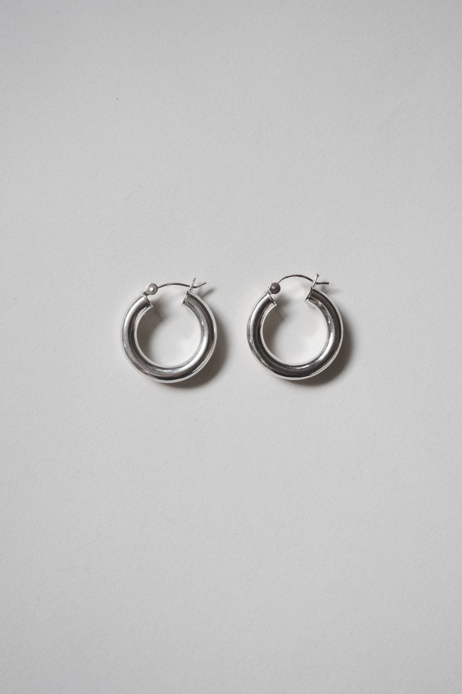 Silver Hoops - 15 / 20 / 25mm