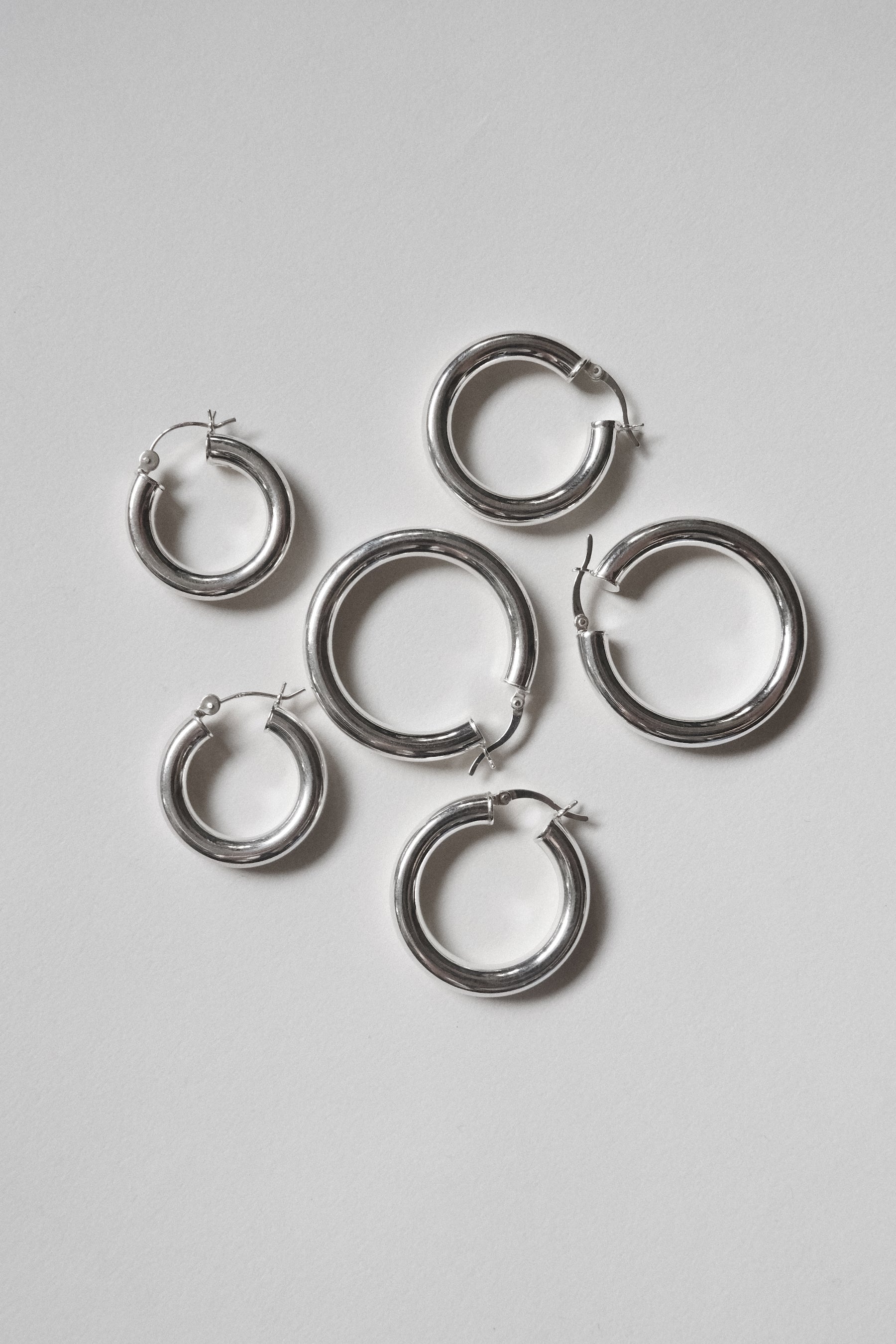 Silver Hoops - 15 / 20 / 25mm