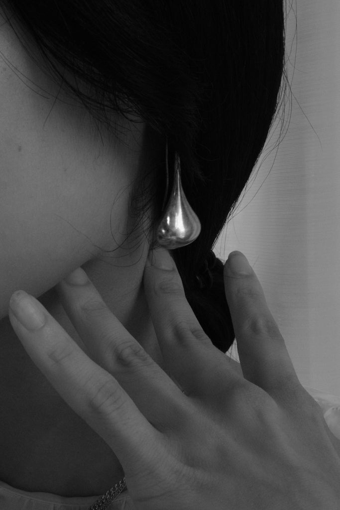 Silver Drop Earrings Made In Mexico