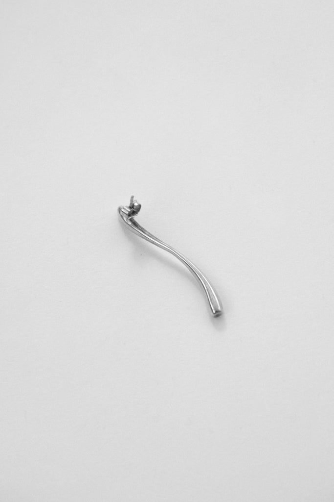 Silver Wave Earrings