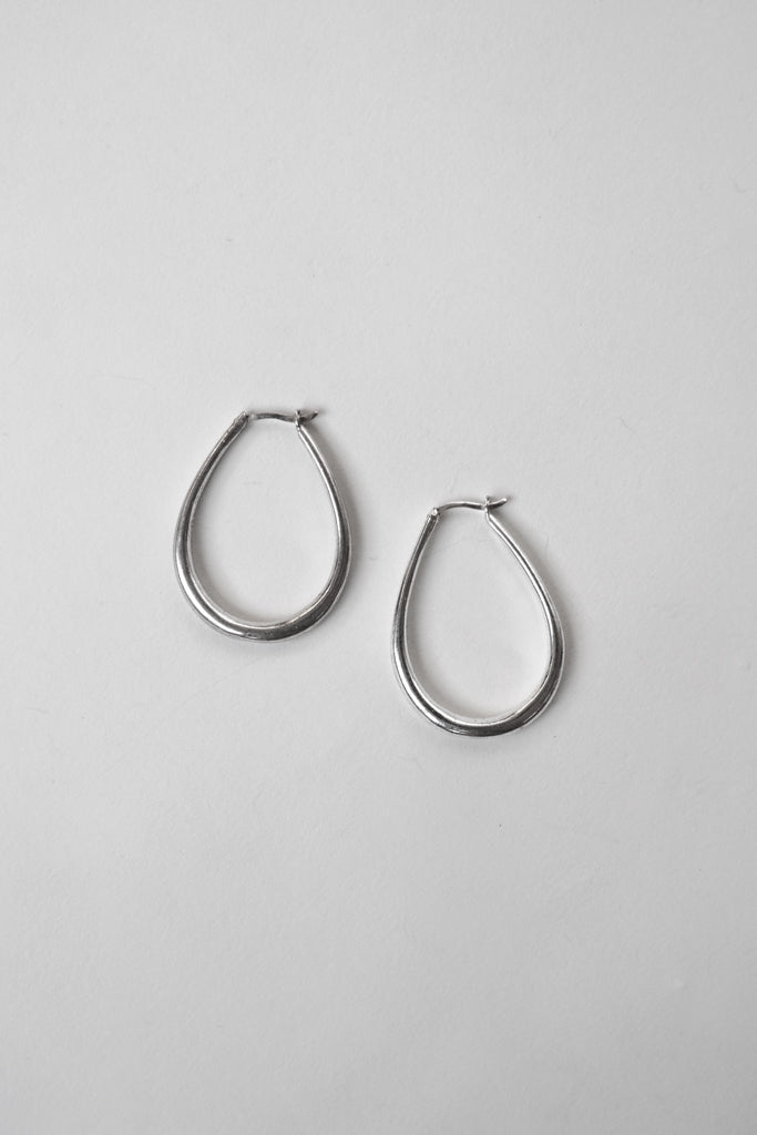 Silver Hoops