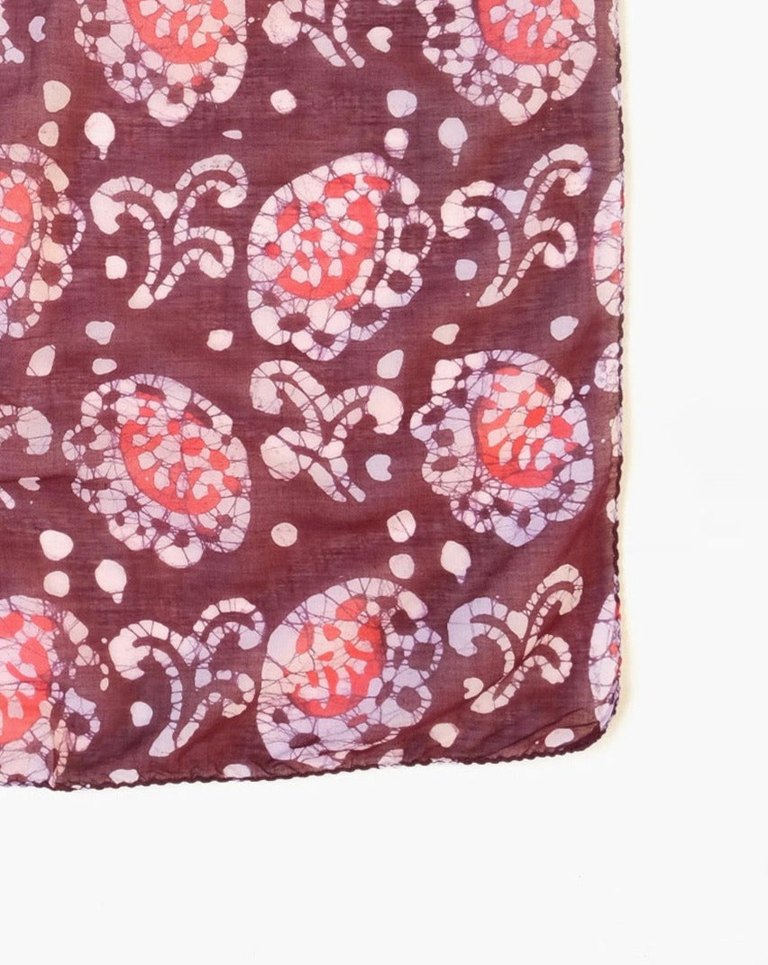 Hand-Dyed Scarf Made In India