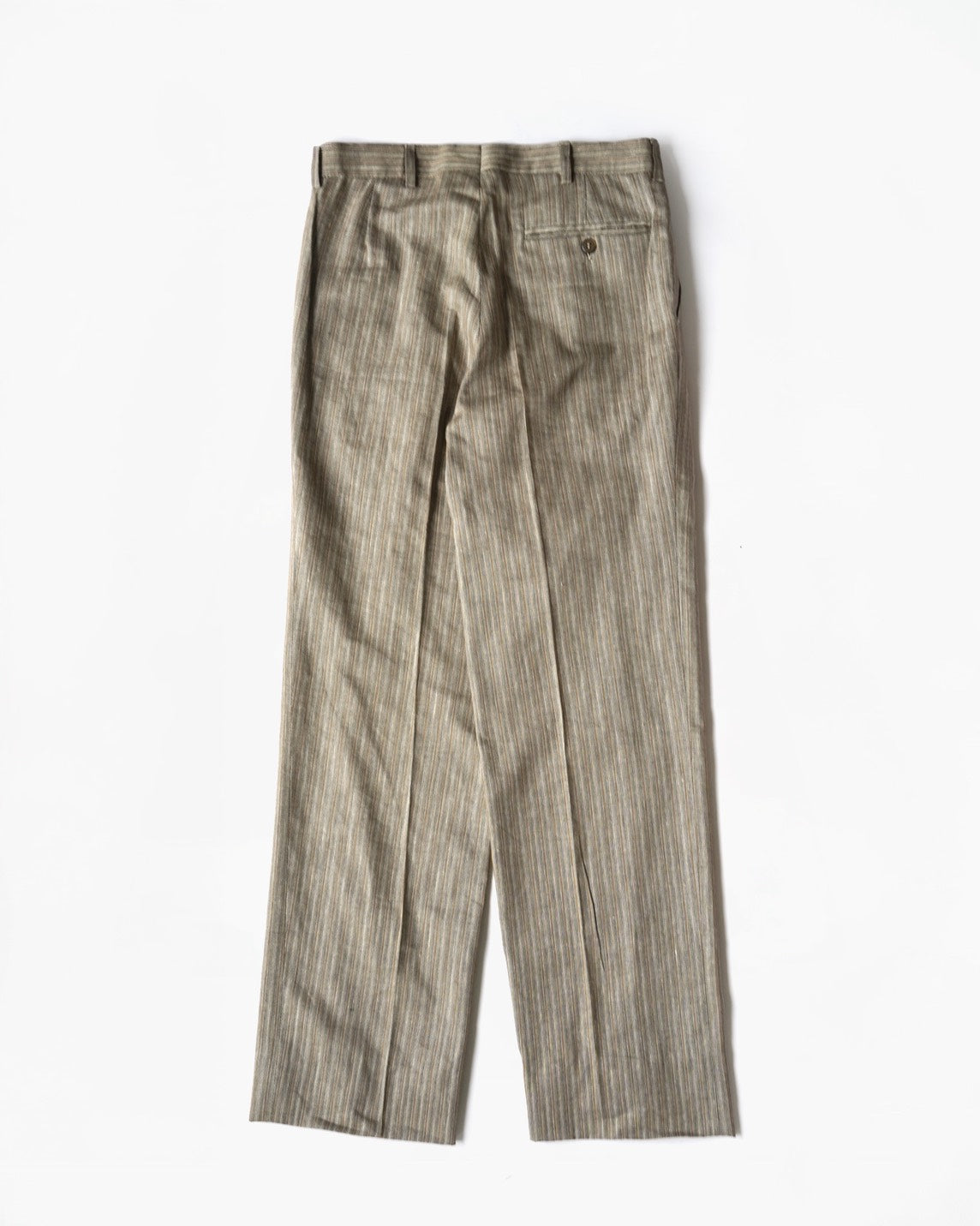 70's Striped Trousers Made In Italy