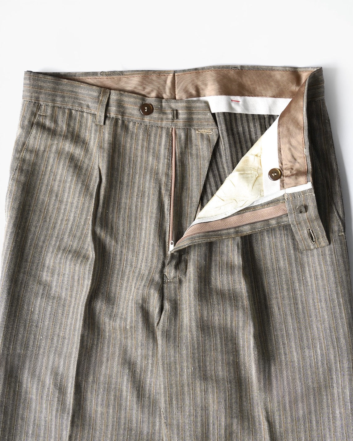 70's Striped Trousers Made In Italy
