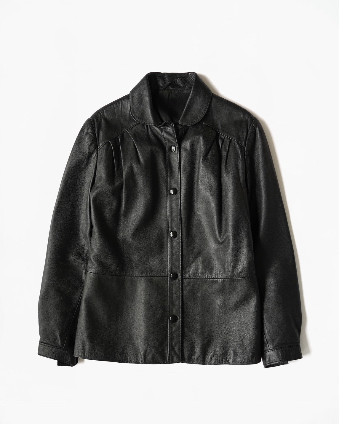 1980~90's Leather Short Jacket