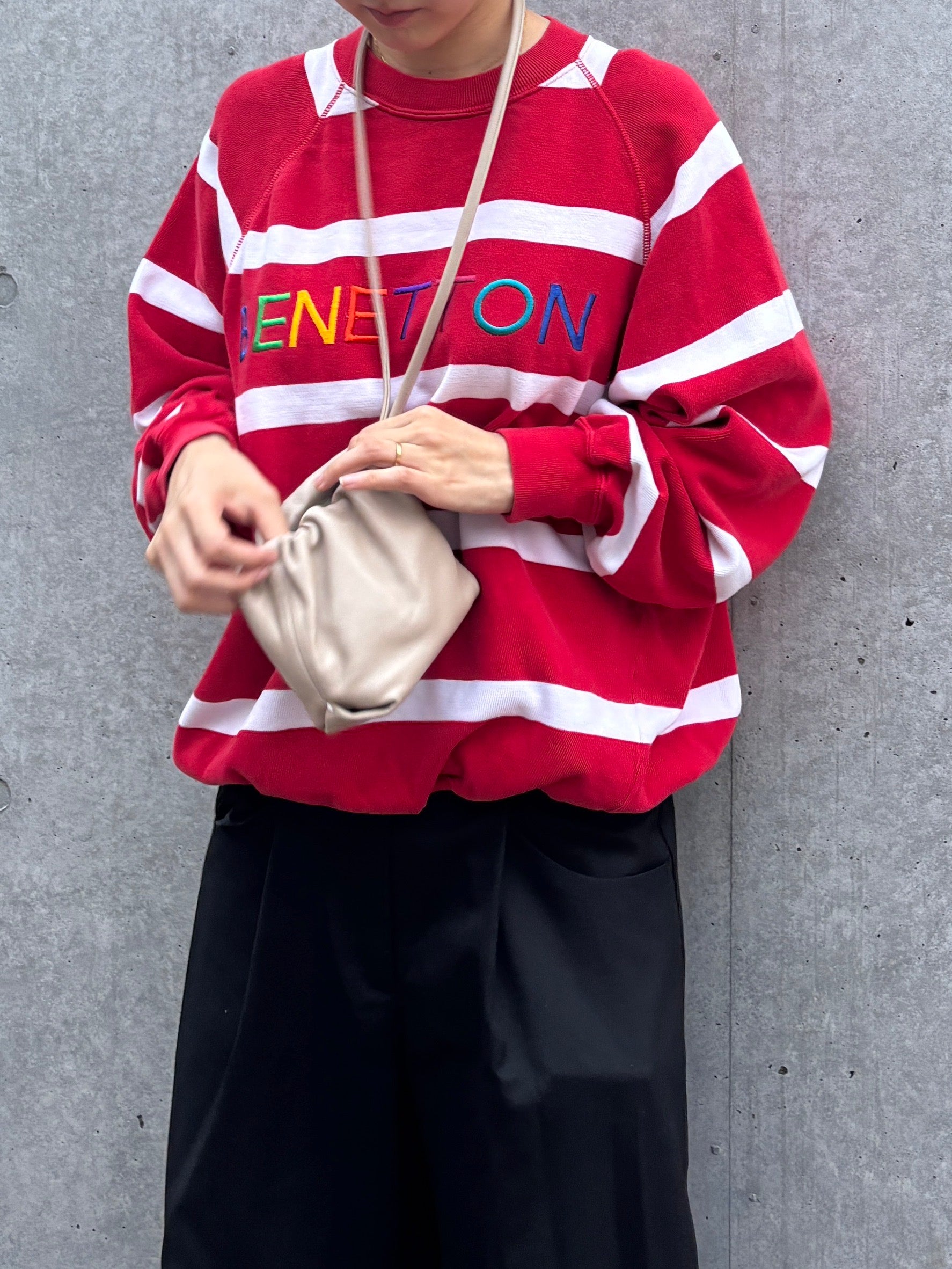 "BENETTON" Rugby Sweatshirt