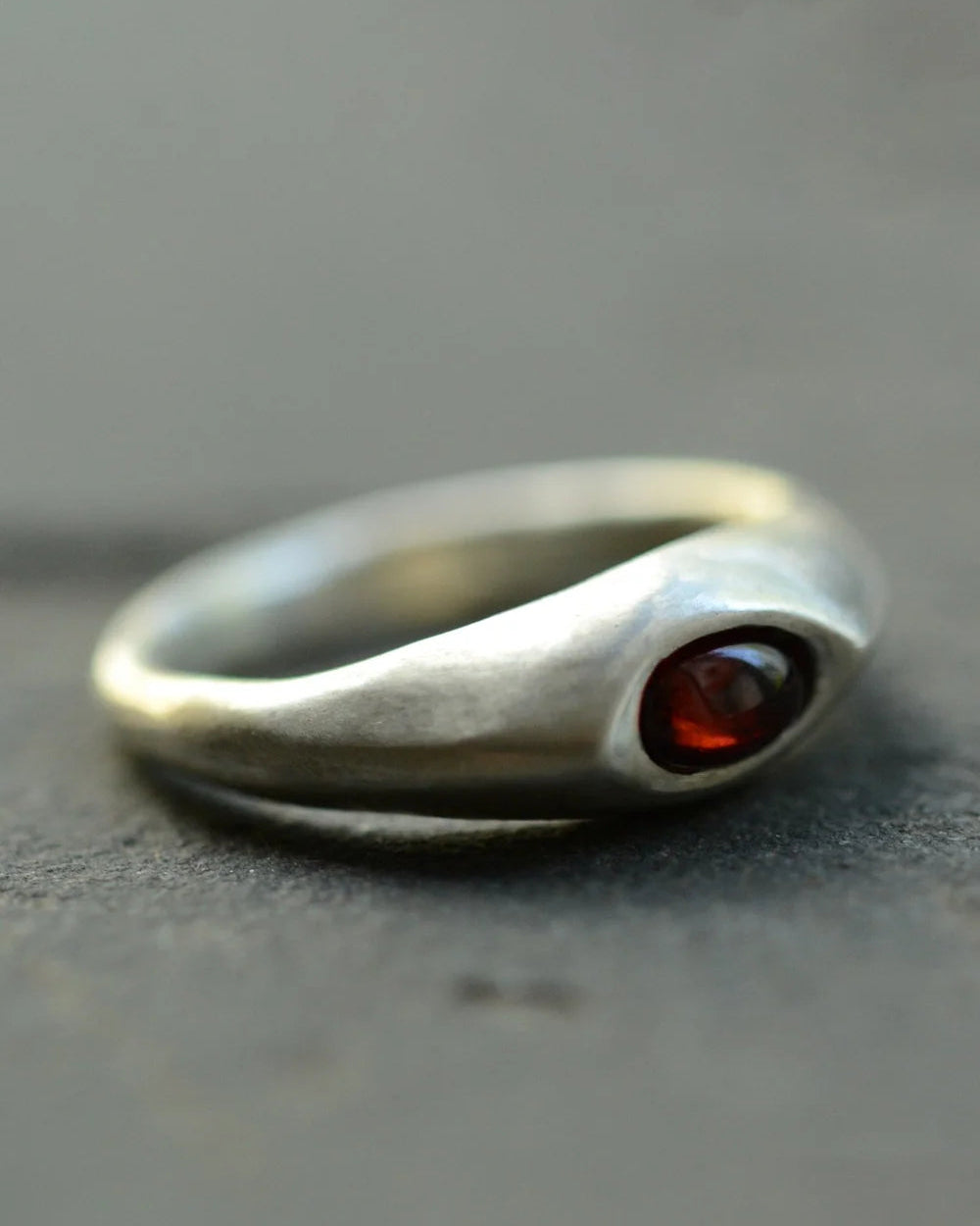 "Dunton Ellerkamp" Ellipse Ring | Garnet