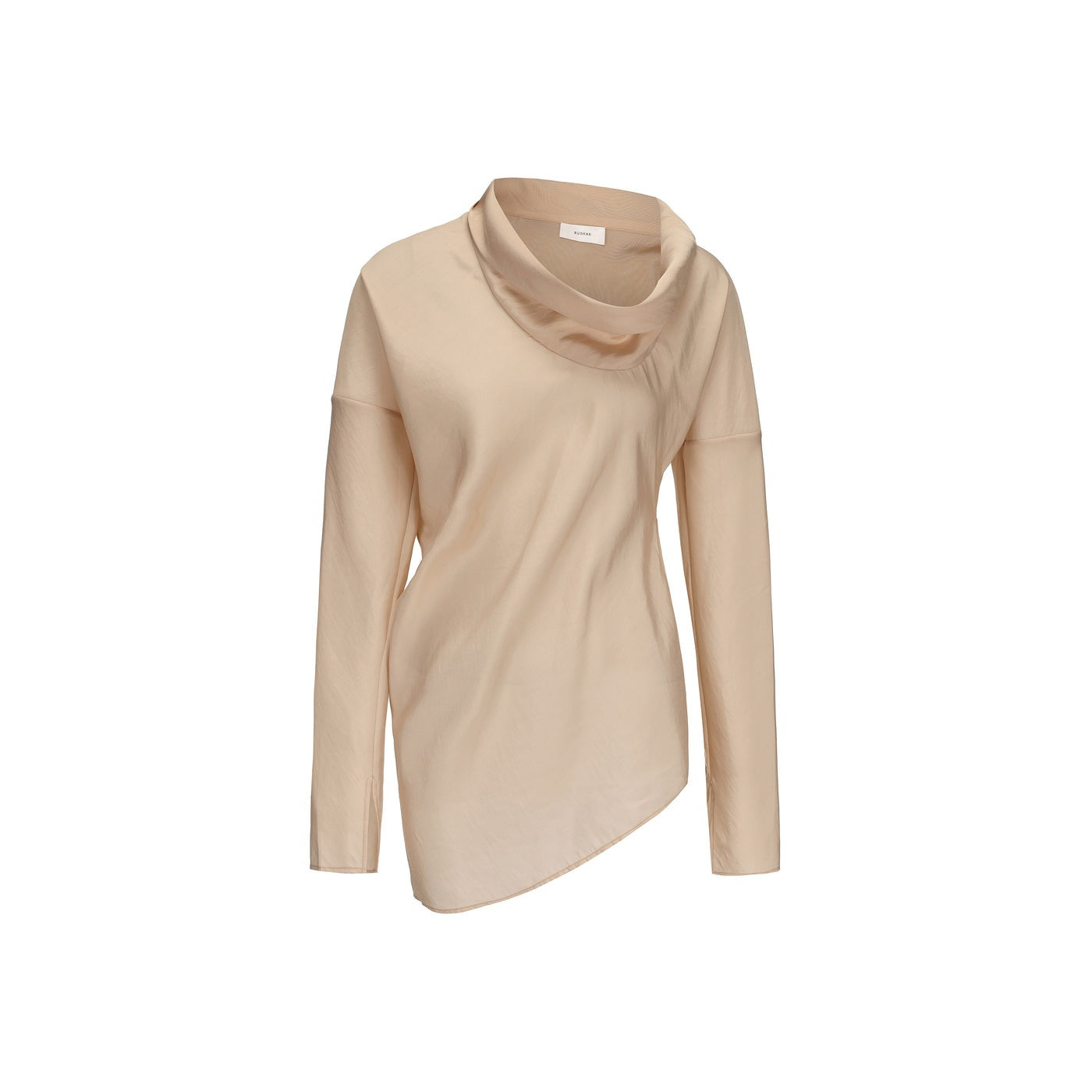 "RUOHAN" LIGHT CAMEL CIELO TOP