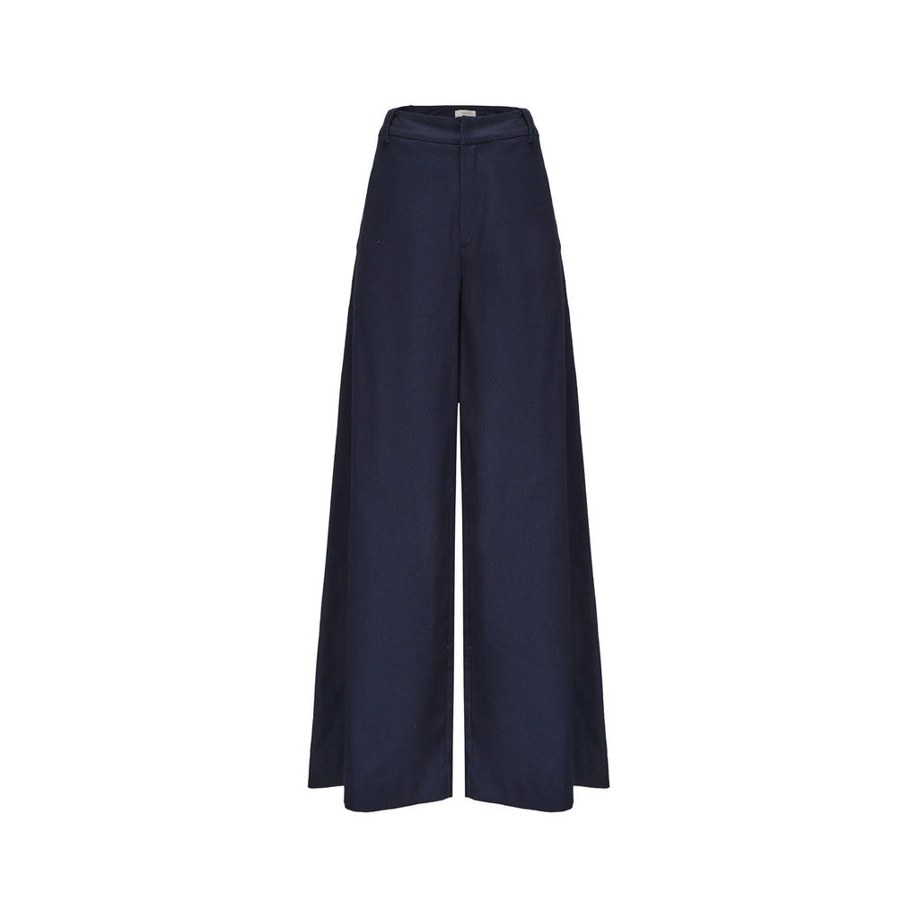 "RUOHAN" SAILOR NAVY DIAGNAL PANTS