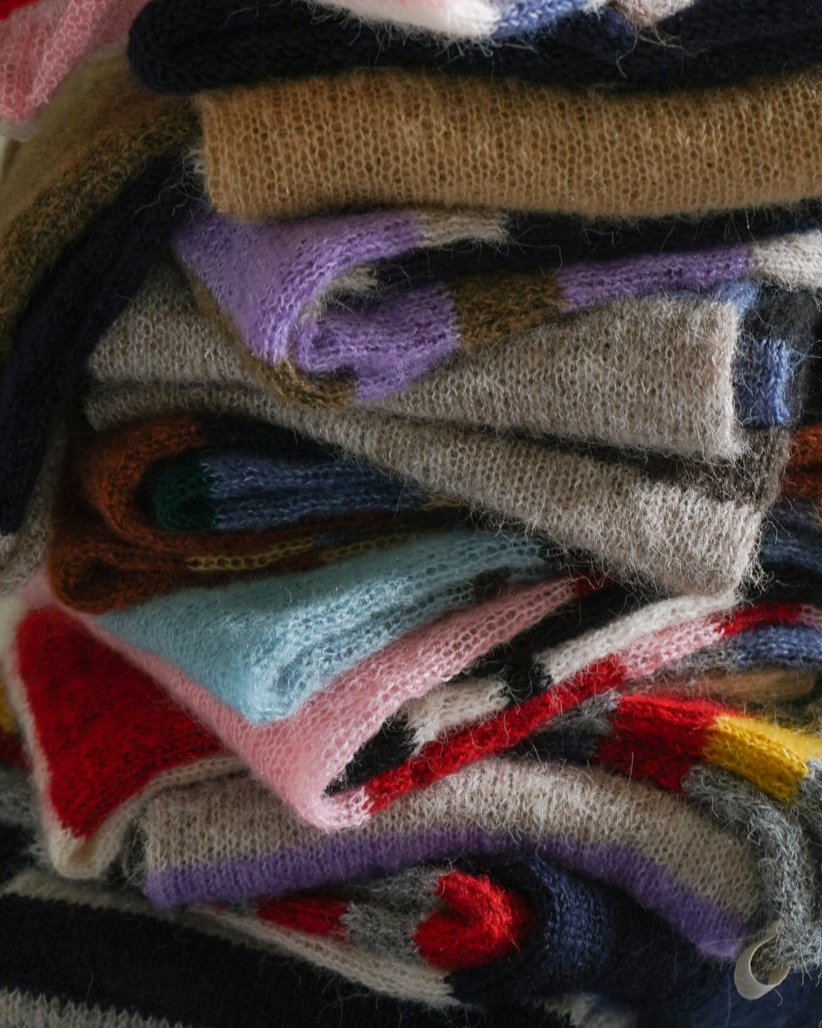 Alpaca Blend Handmade Scarf 02