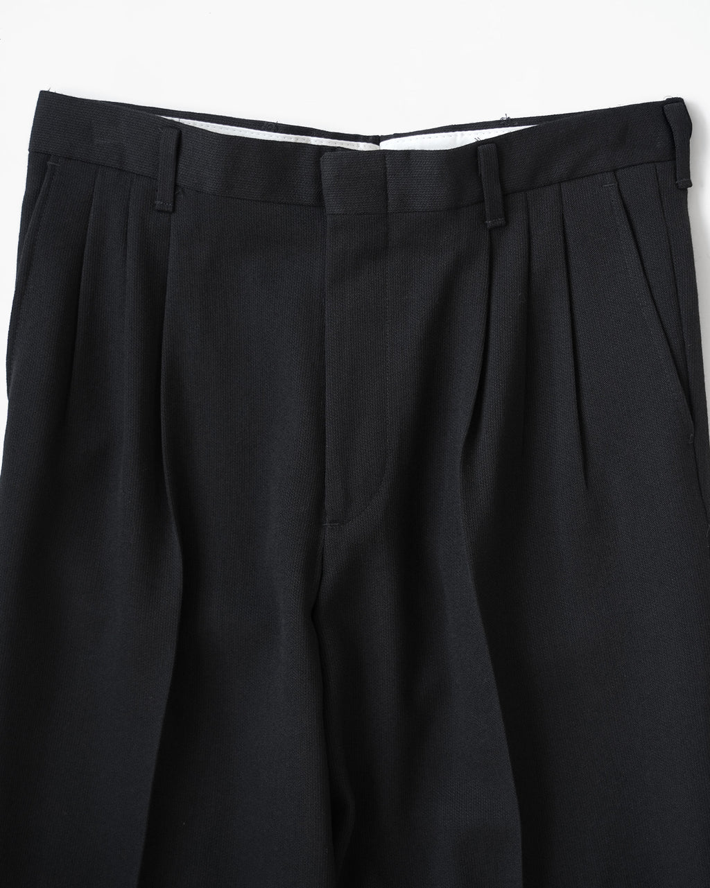 Double-Pleated Trousers