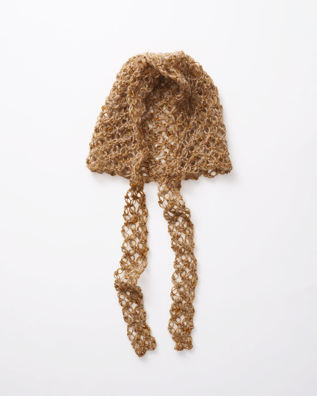 Hand Crochet Hoodie with Bijou - 1