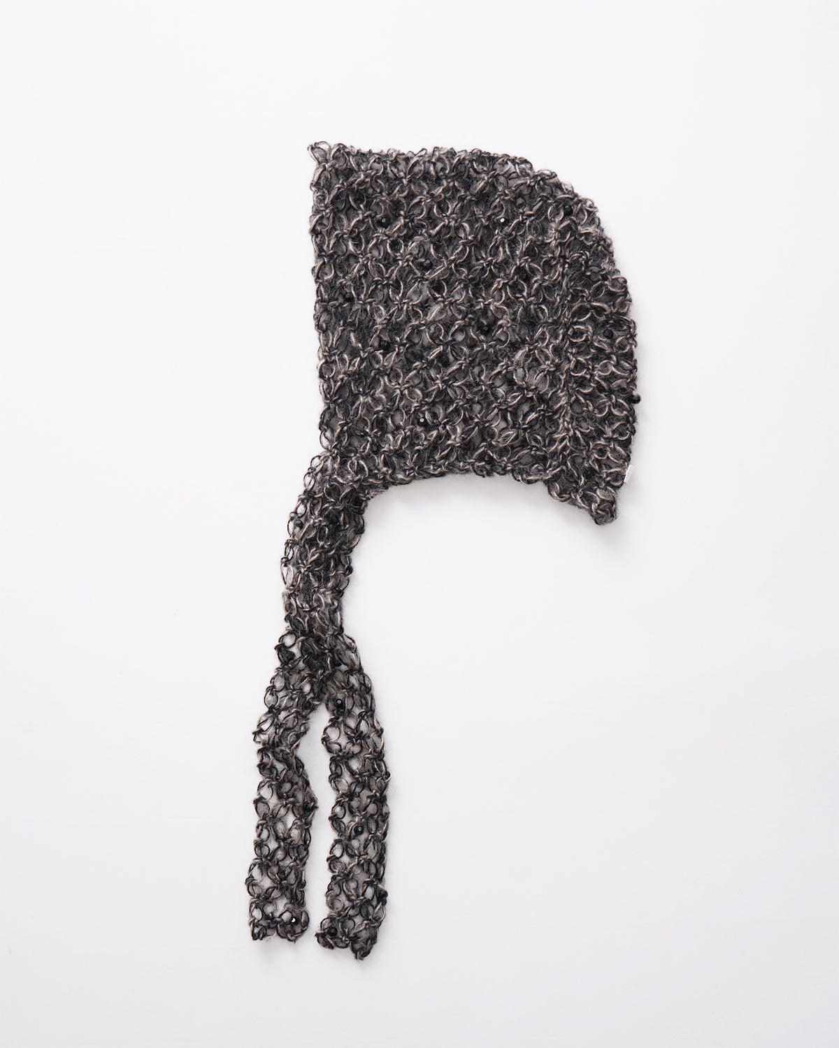 Hand Crochet Hoodie with Bijou - 2