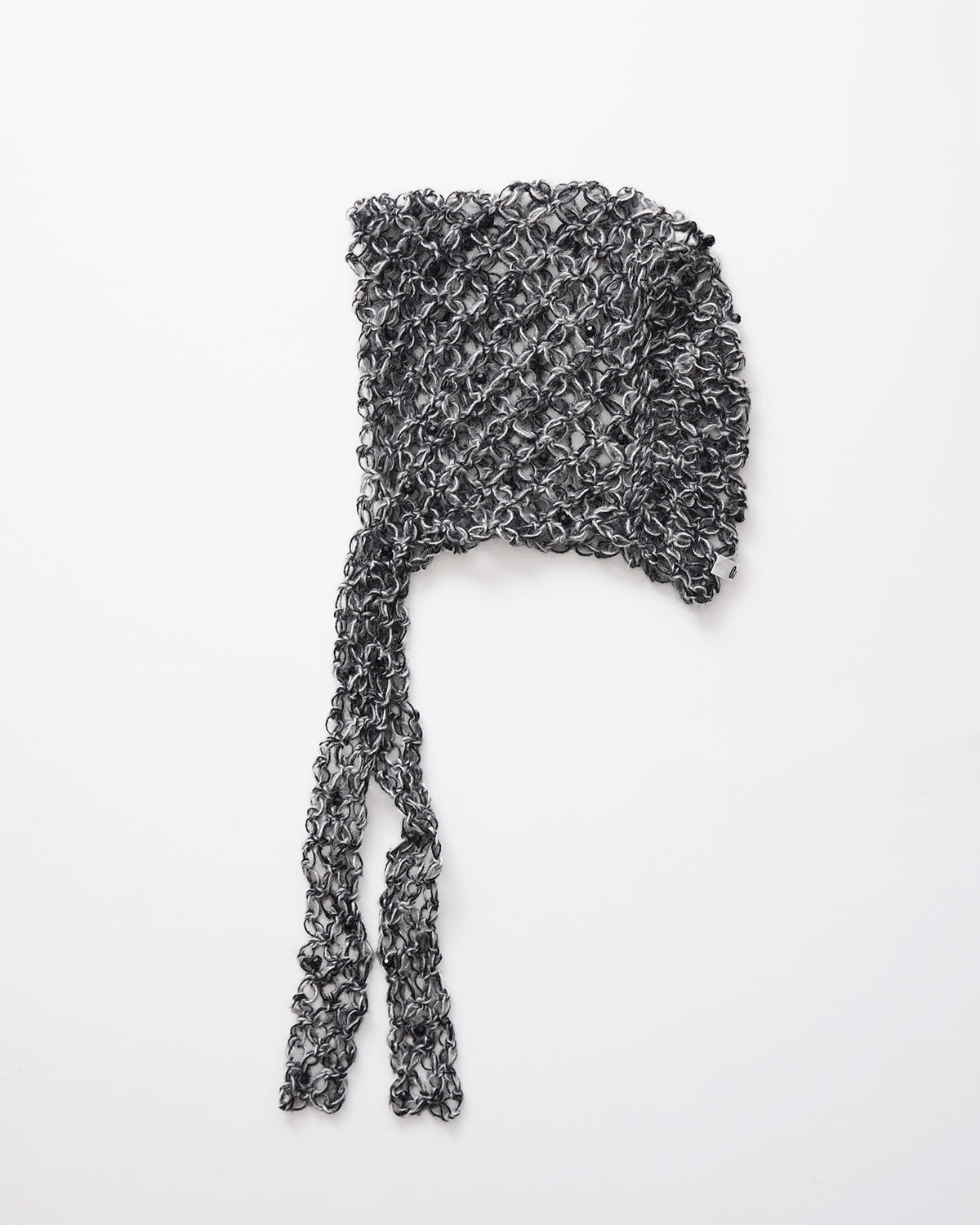 Hand Crochet Hoodie with Bijou - 3