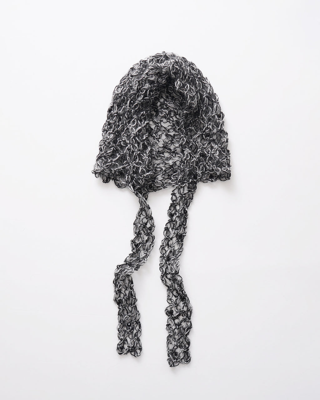 Hand Crochet Hoodie with Bijou - 3