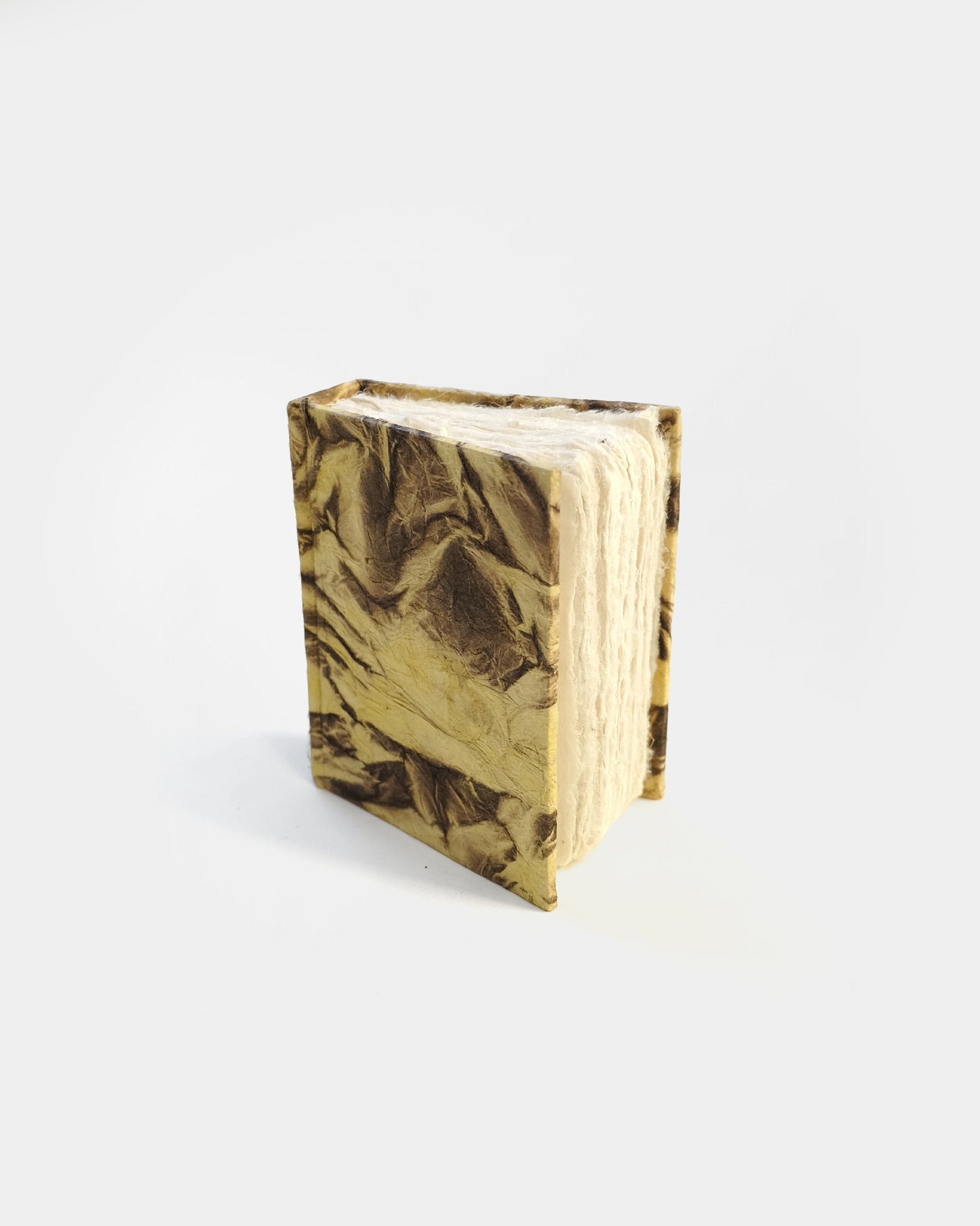 Hand-Made Journal Made In Nepal - Yellow