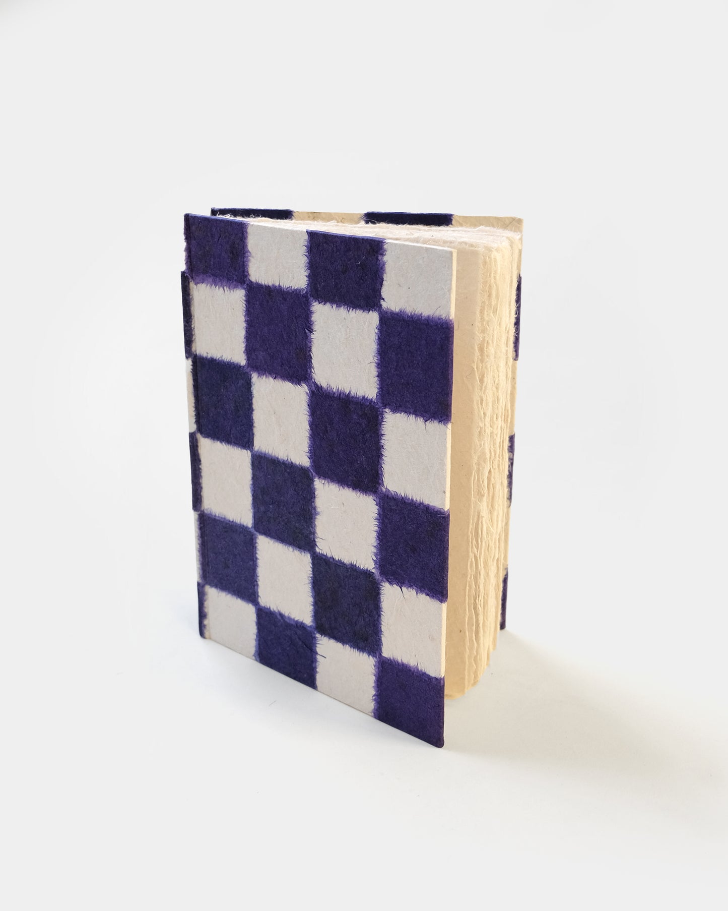 Hand-Made Journal Made In Nepal - Blue Block