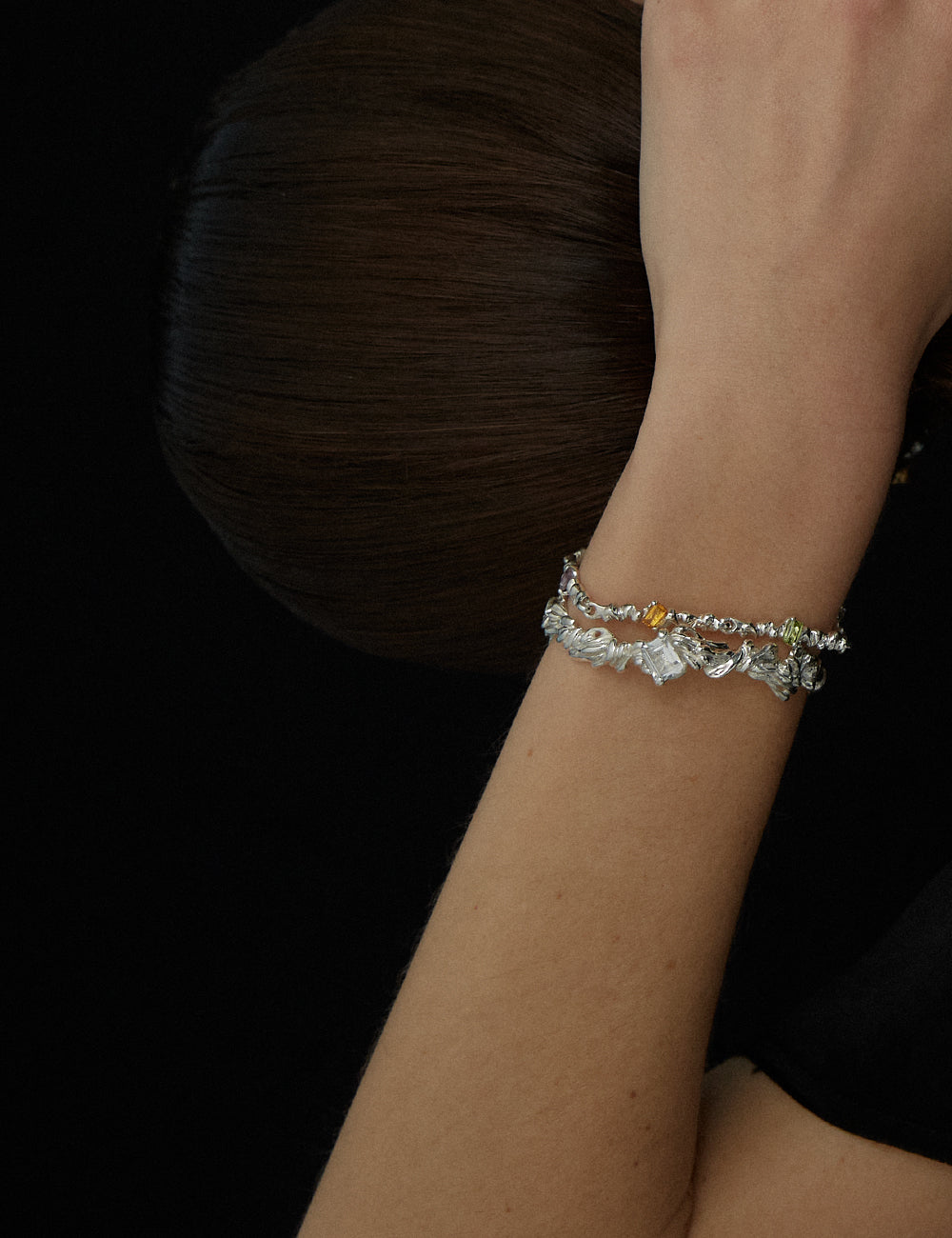 "Isabella Etou"  Isabella Rainbow Tennis Bracelet