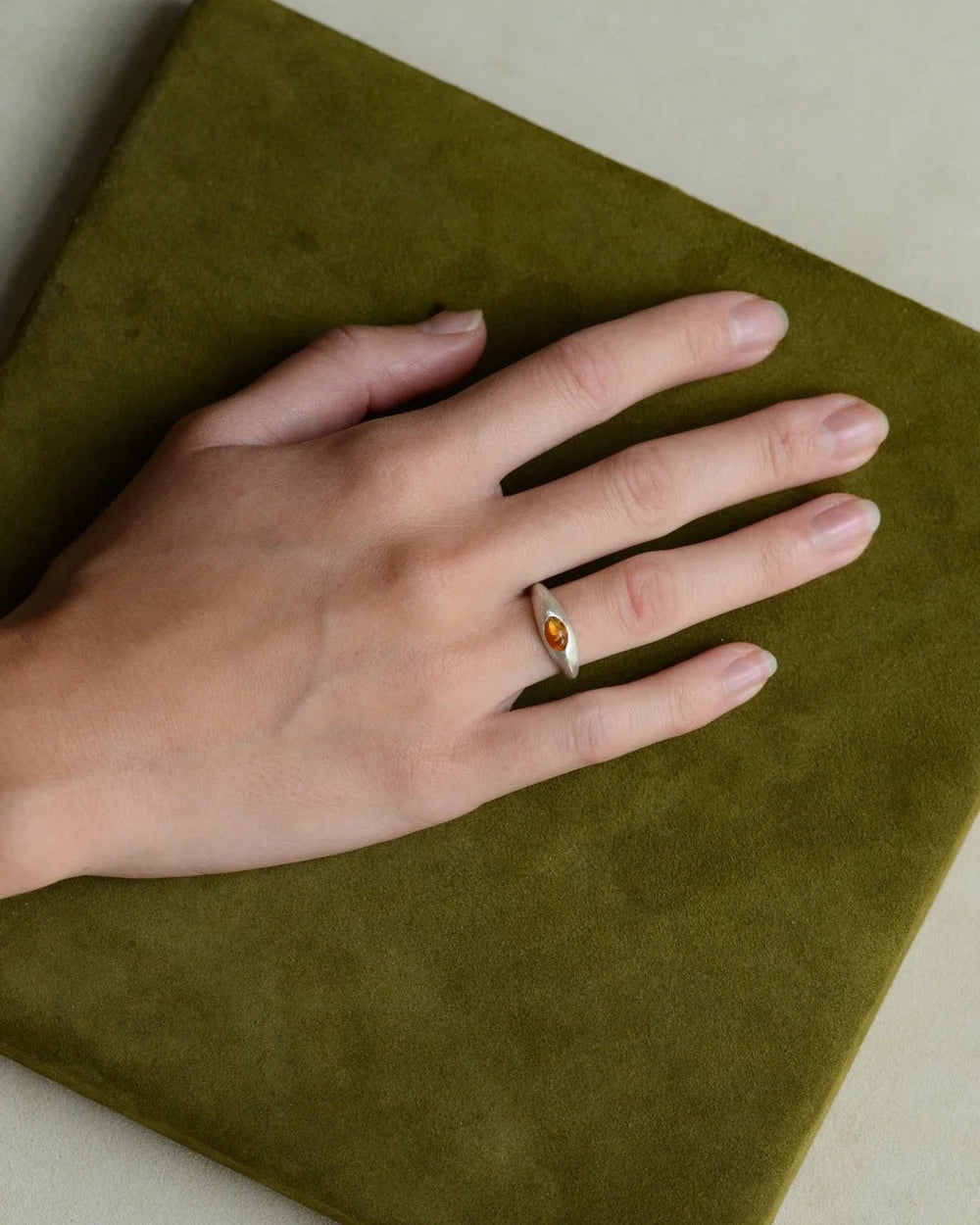 "Dunton Ellerkamp" Ellipse Ring | Citrine