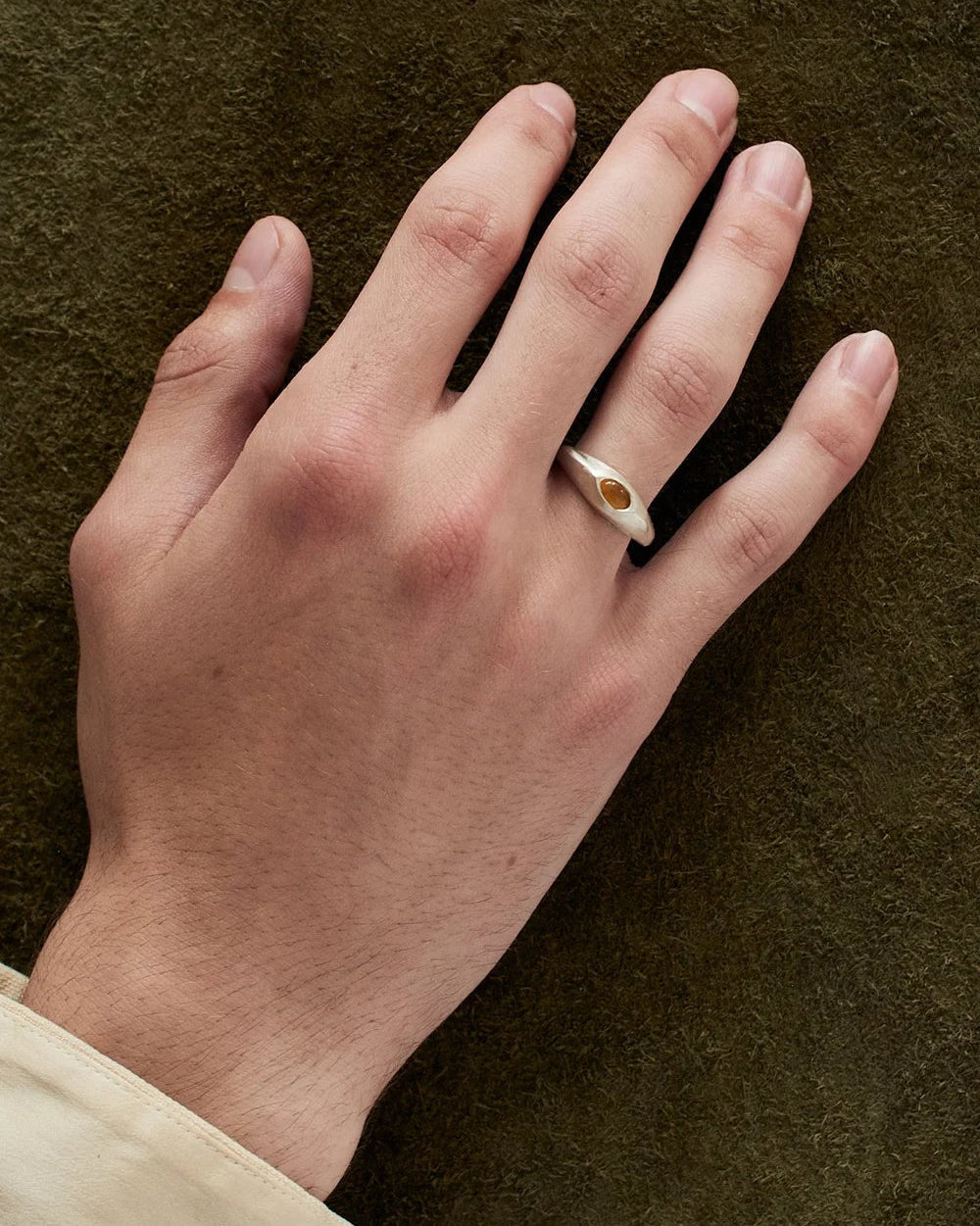 "Dunton Ellerkamp" Ellipse Ring | Citrine