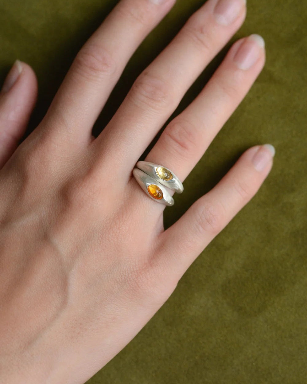 "Dunton Ellerkamp" Ellipse Ring | Citrine