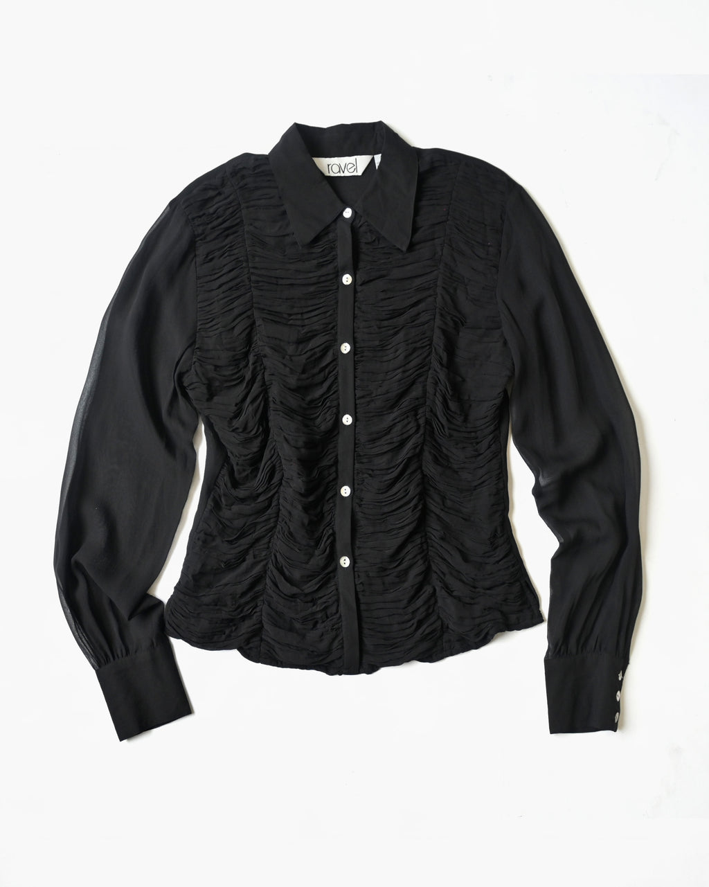 Sheer Gather Shirt