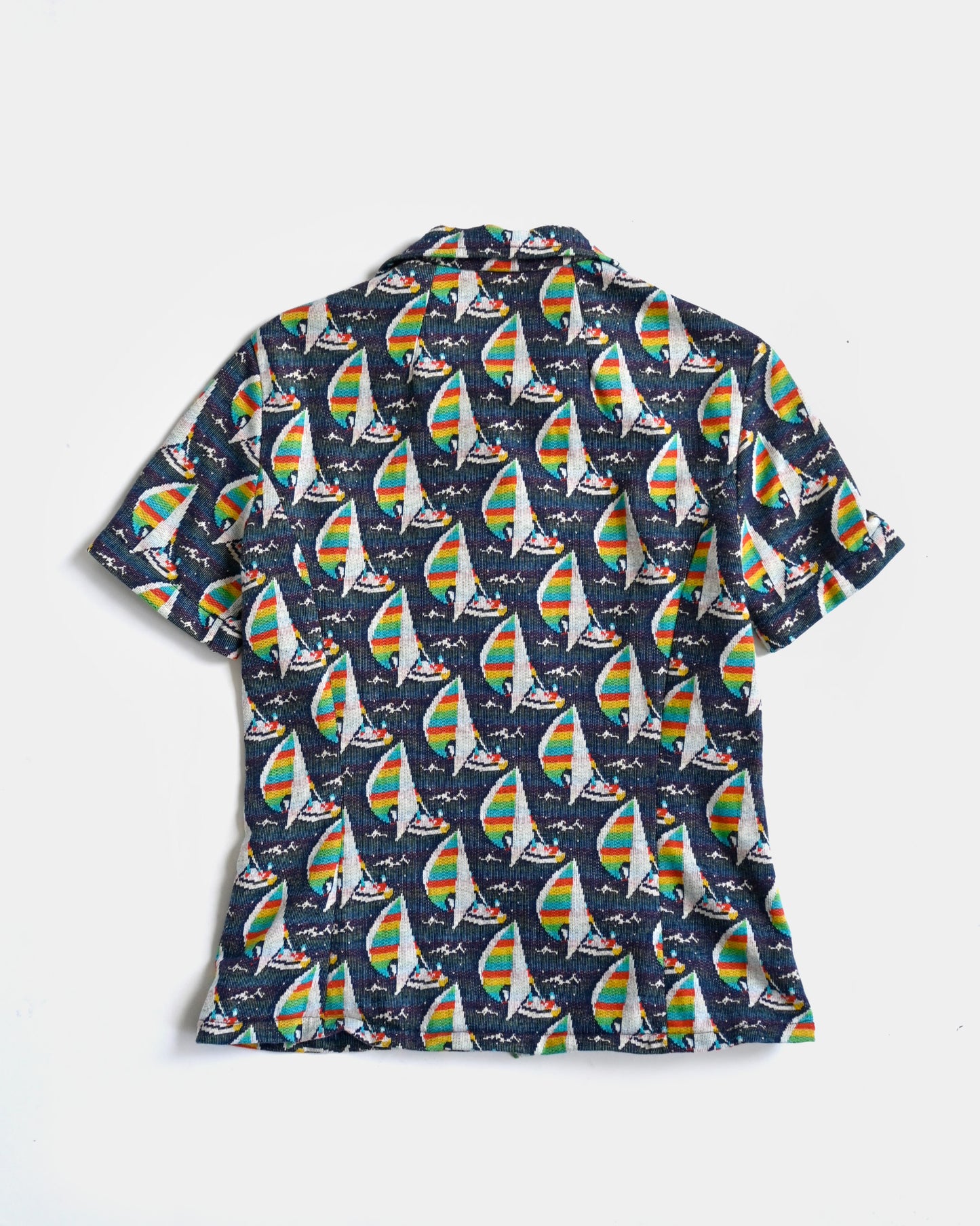 6-70S S/S Open Collar Shirt