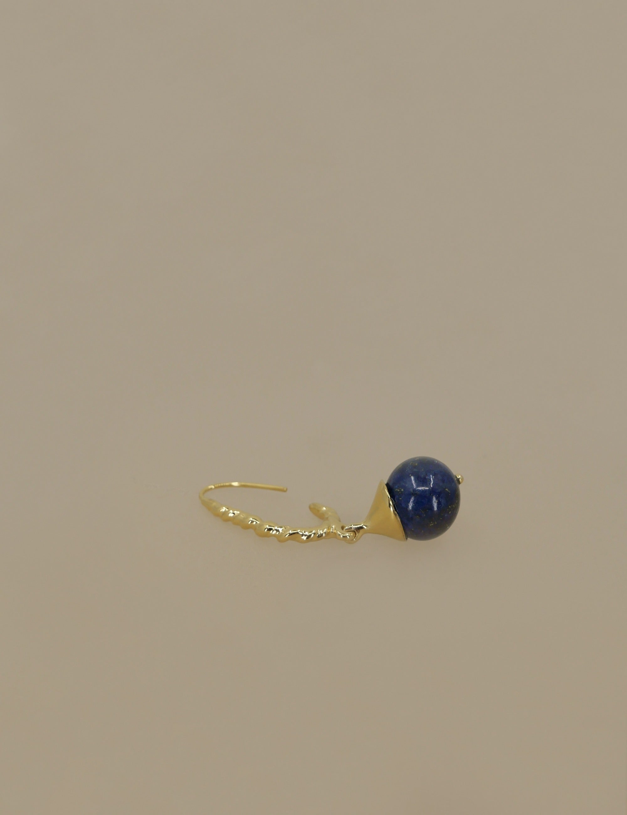 "Isabella Etou" Lapis Lazuli Drop Earring