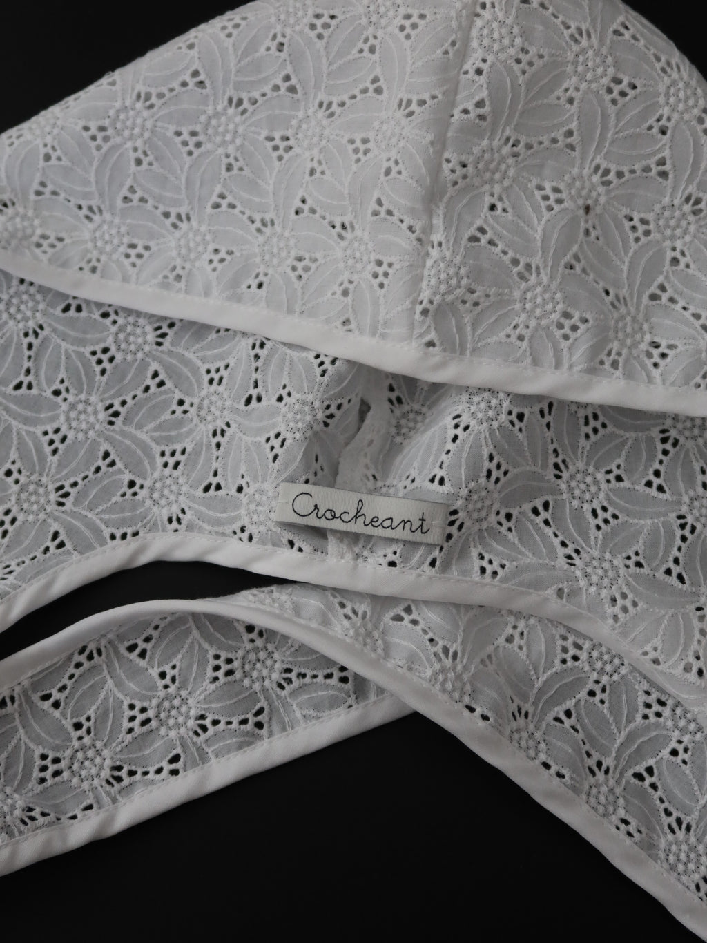 "CROCHEANT" Hood Scarf Eyelet no.2