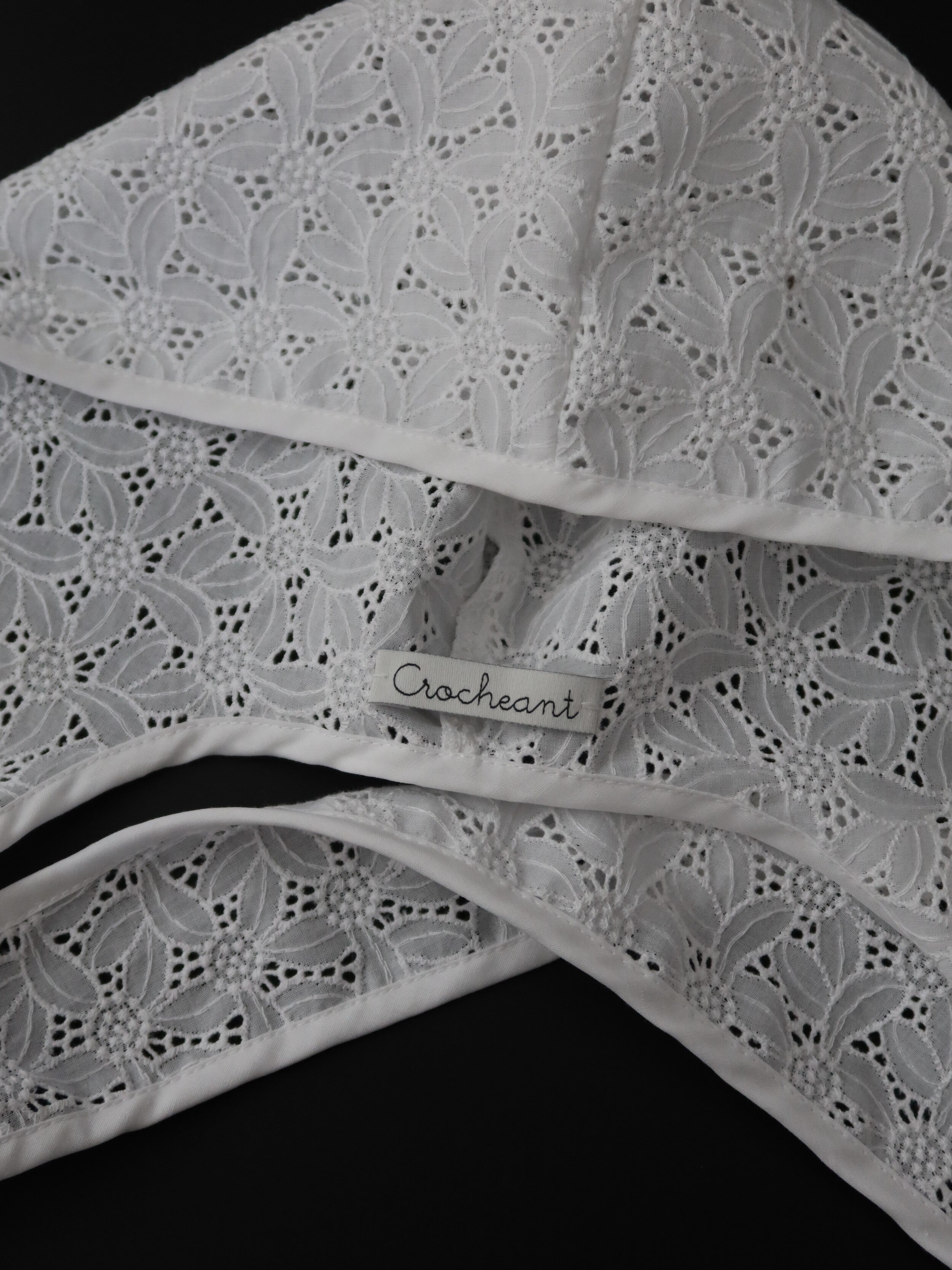 "CROCHEANT" Hood Scarf Eyelet no.2
